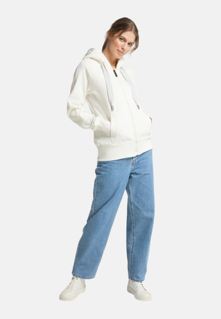 Elbsand Damen Sweatjacken  Cloud White