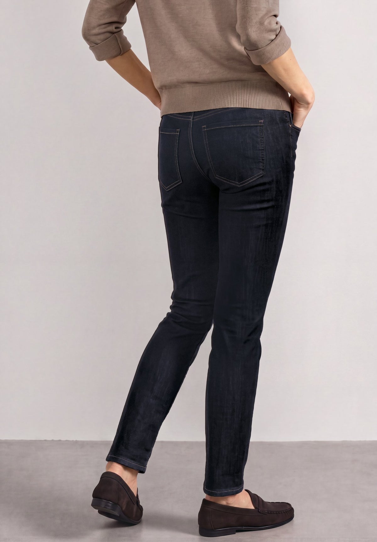 Street One Damen Hosen  Deep Rins