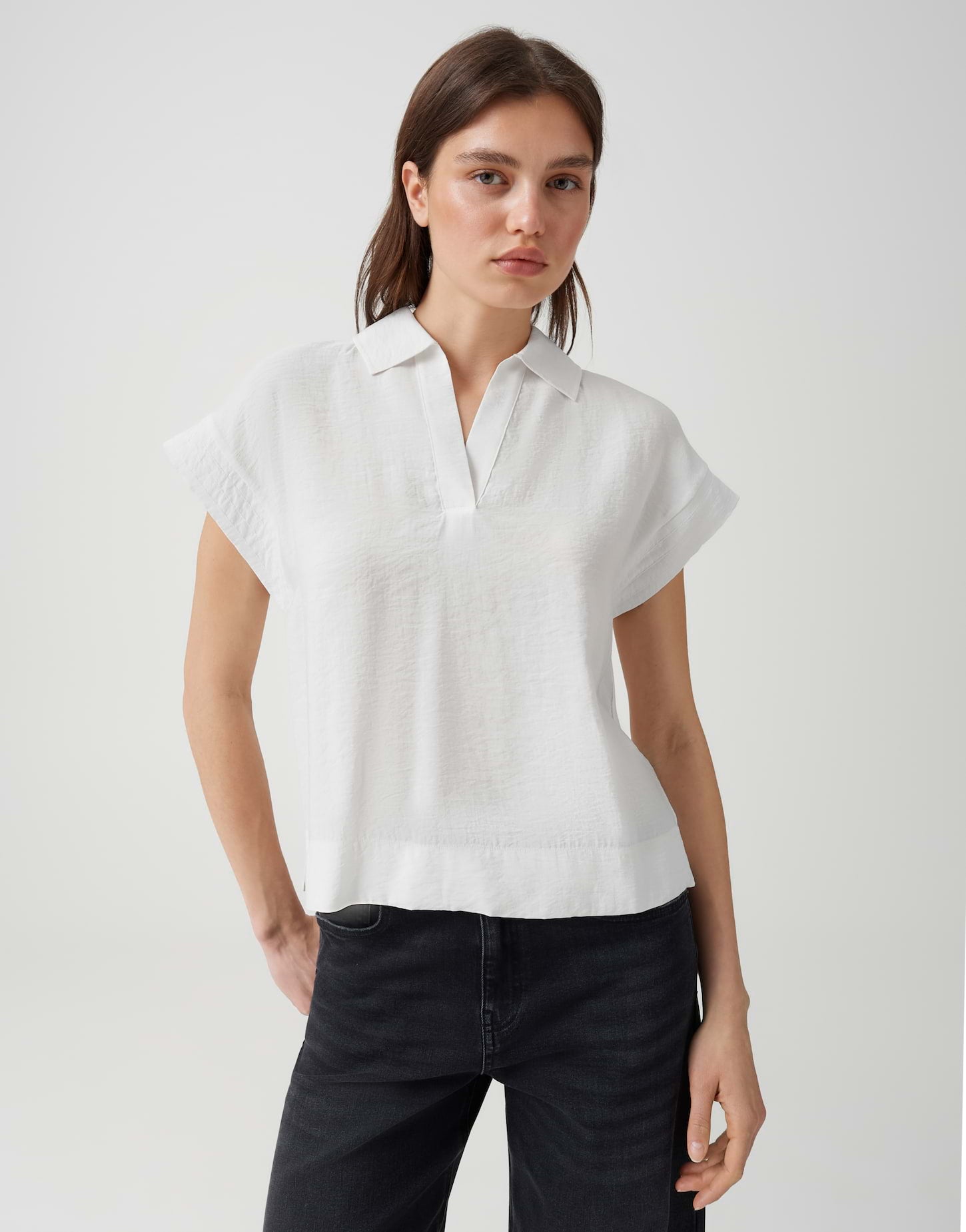 Opus Damen T-Shirts Light Cotton