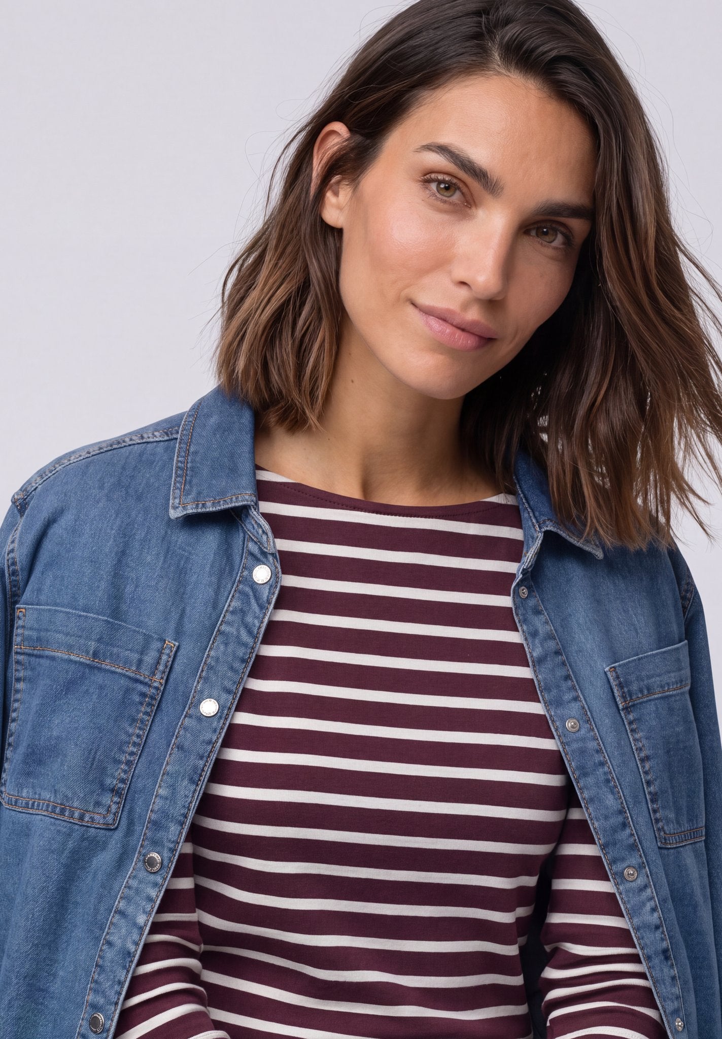 Street One Damen T-Shirts Rustic Ro