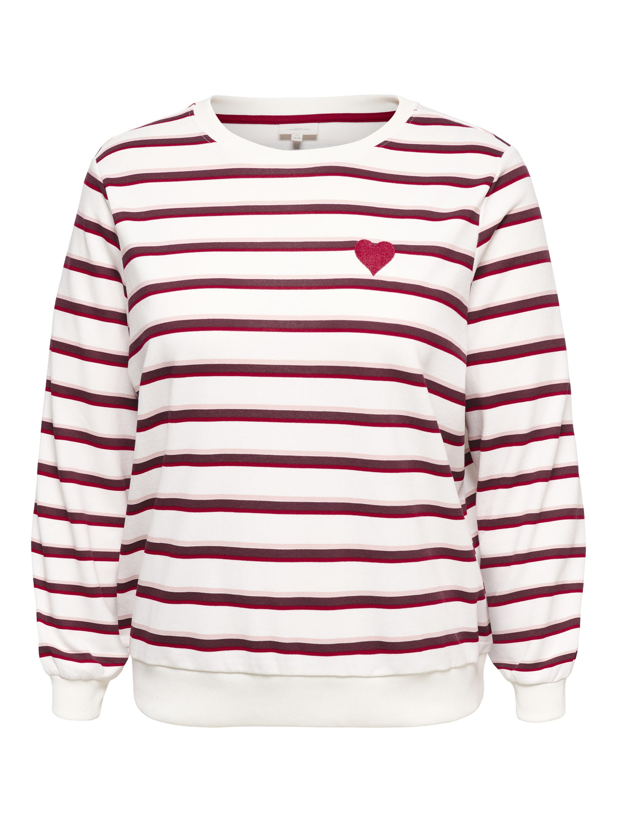 Only Carmakoma Damen Sweatshirts Cloud Dancer/Sc