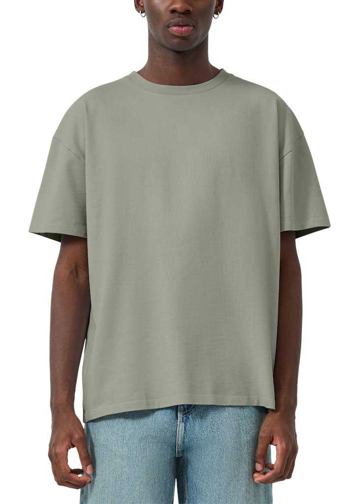 QS by S.Oliver Herren T-Shirts kurz Blue Green