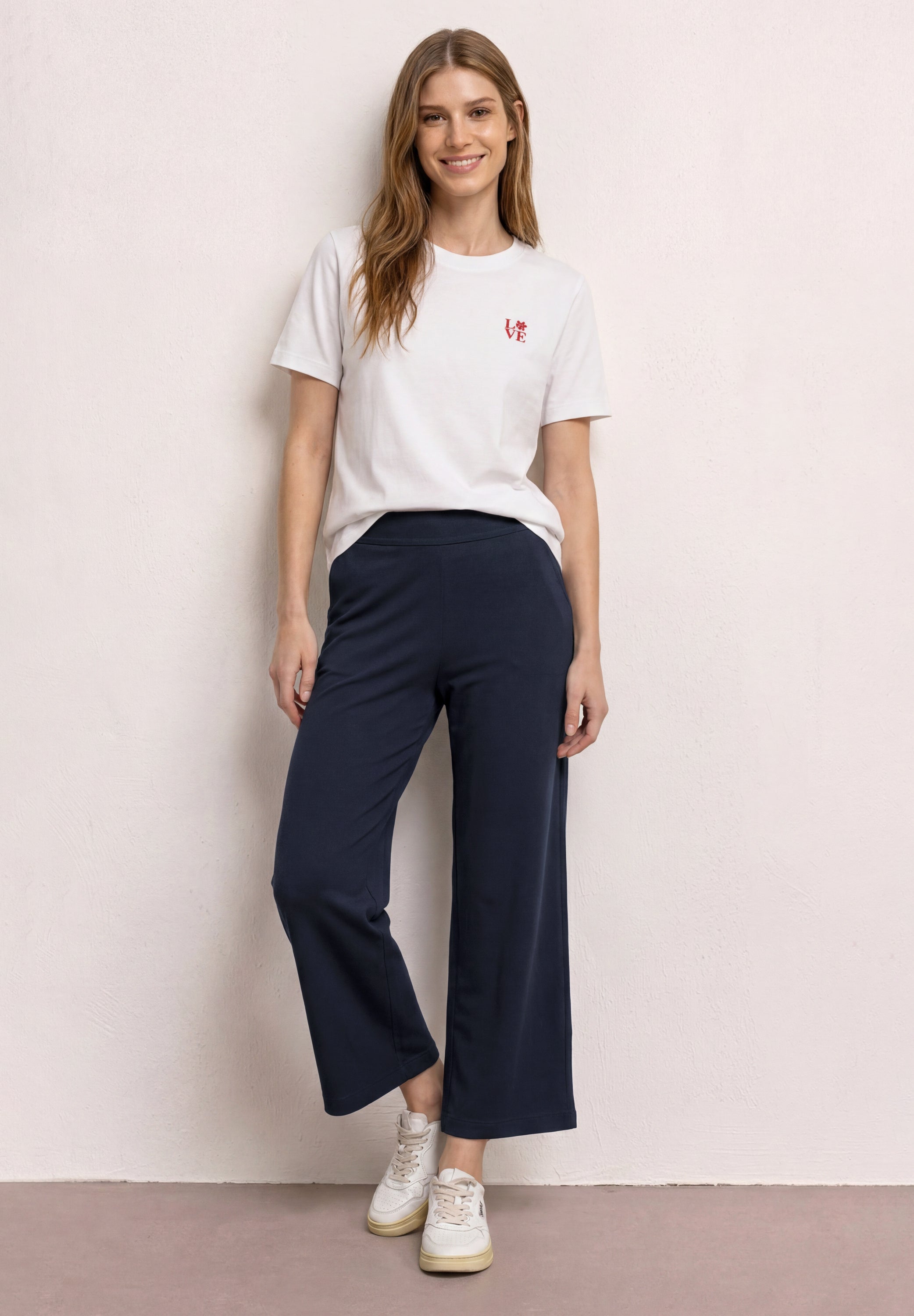 Street One Damen Hosen  Deep Blue