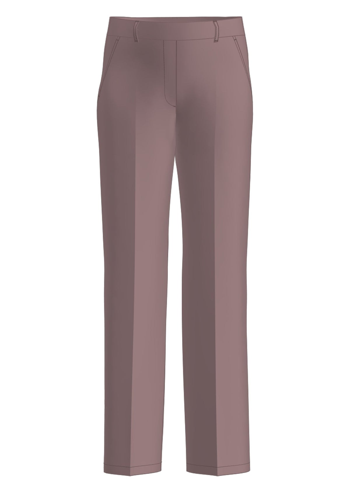 Bianca Damen Hosen Light Cognac Me