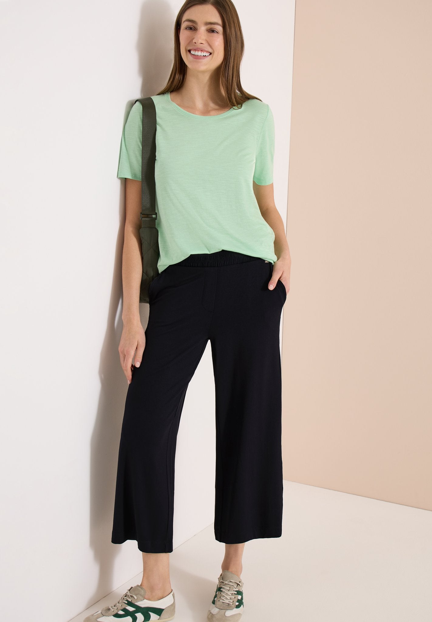 Cecil Damen Hosen  Black