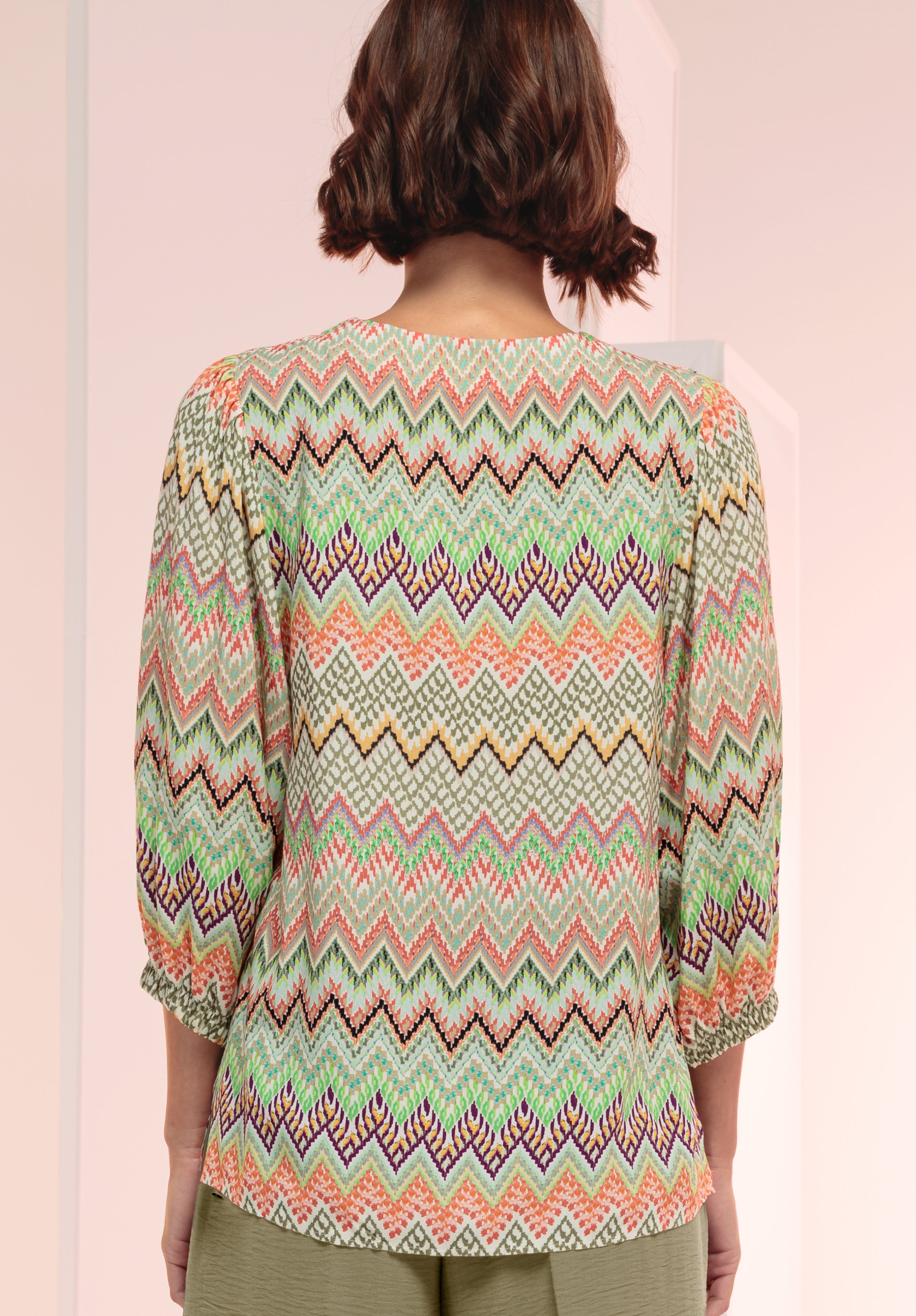 Bianca Damen Blusen Red Mix