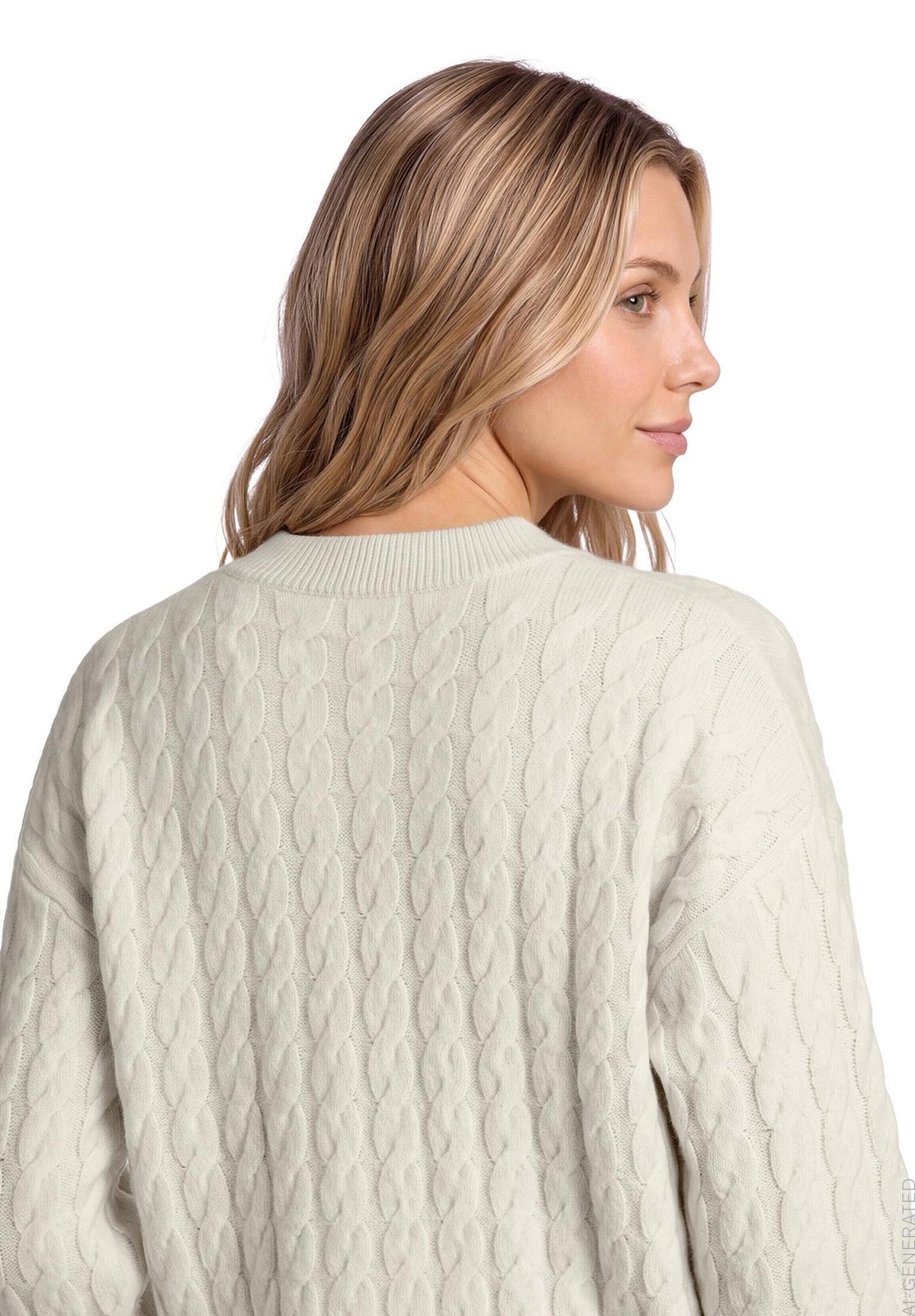 Betty & Co Damen Pullover White Sand