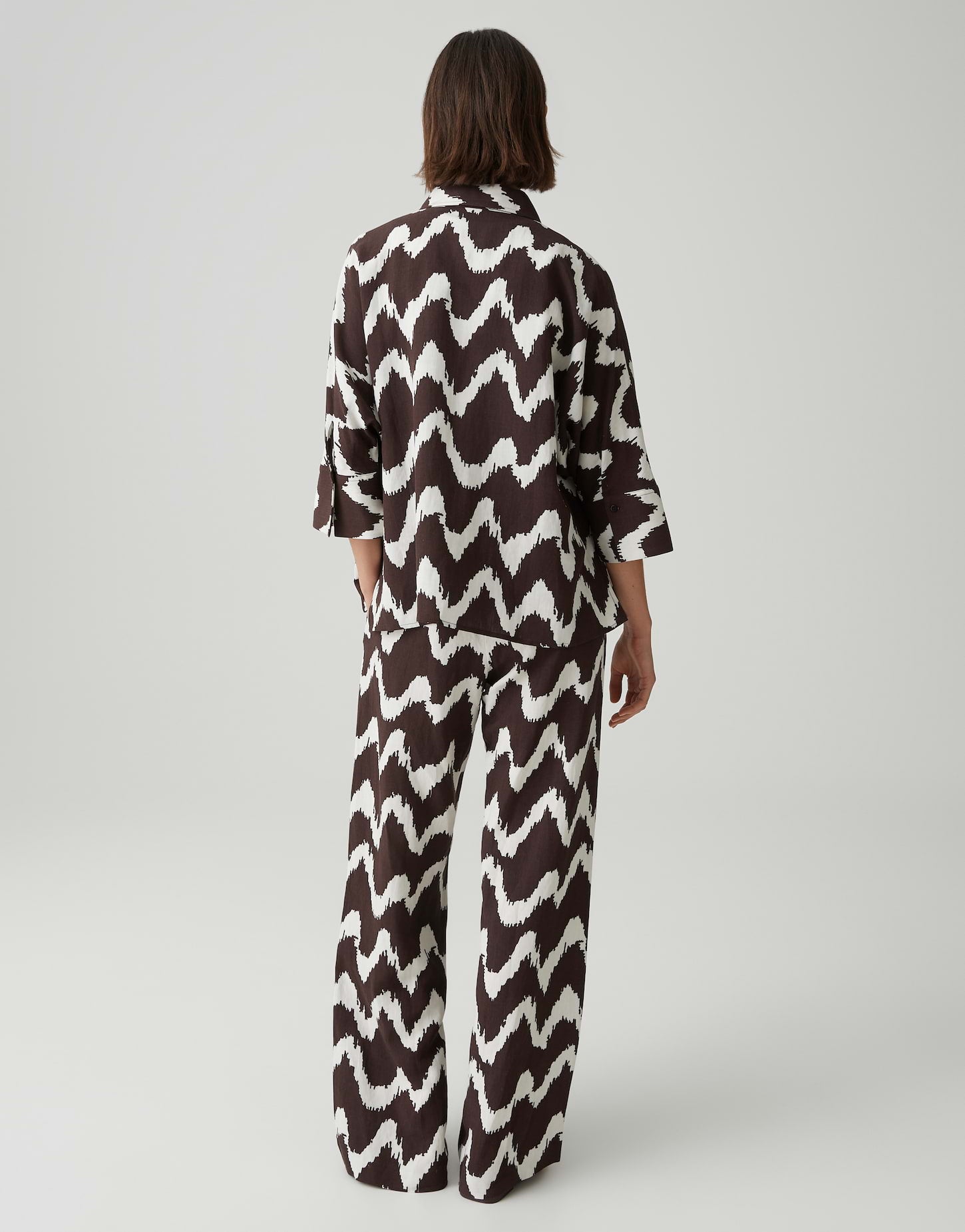 Opus Pants Damen Blusen  Coffee Be