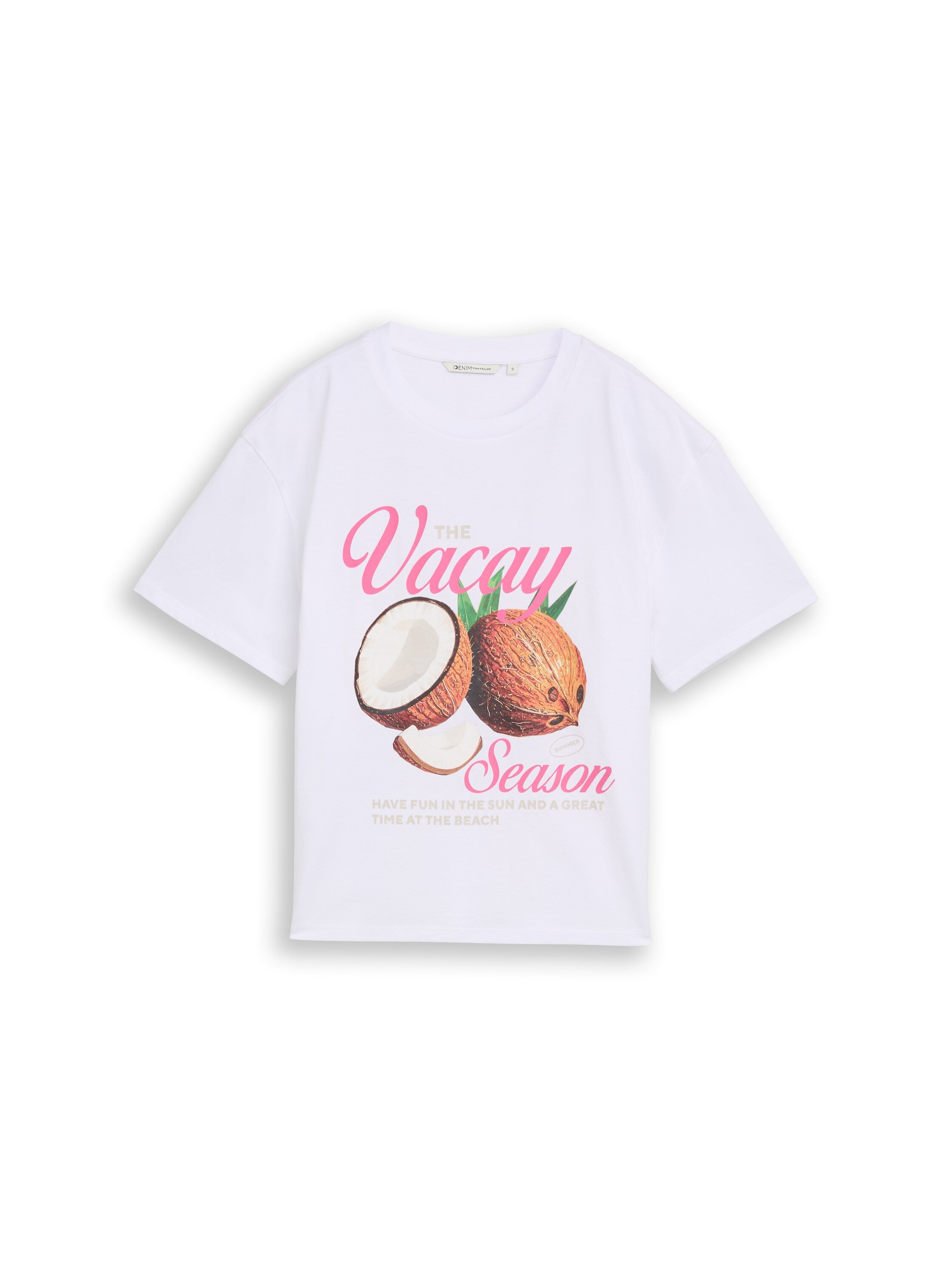 Tom Tailor denim Damen T-Shirts White