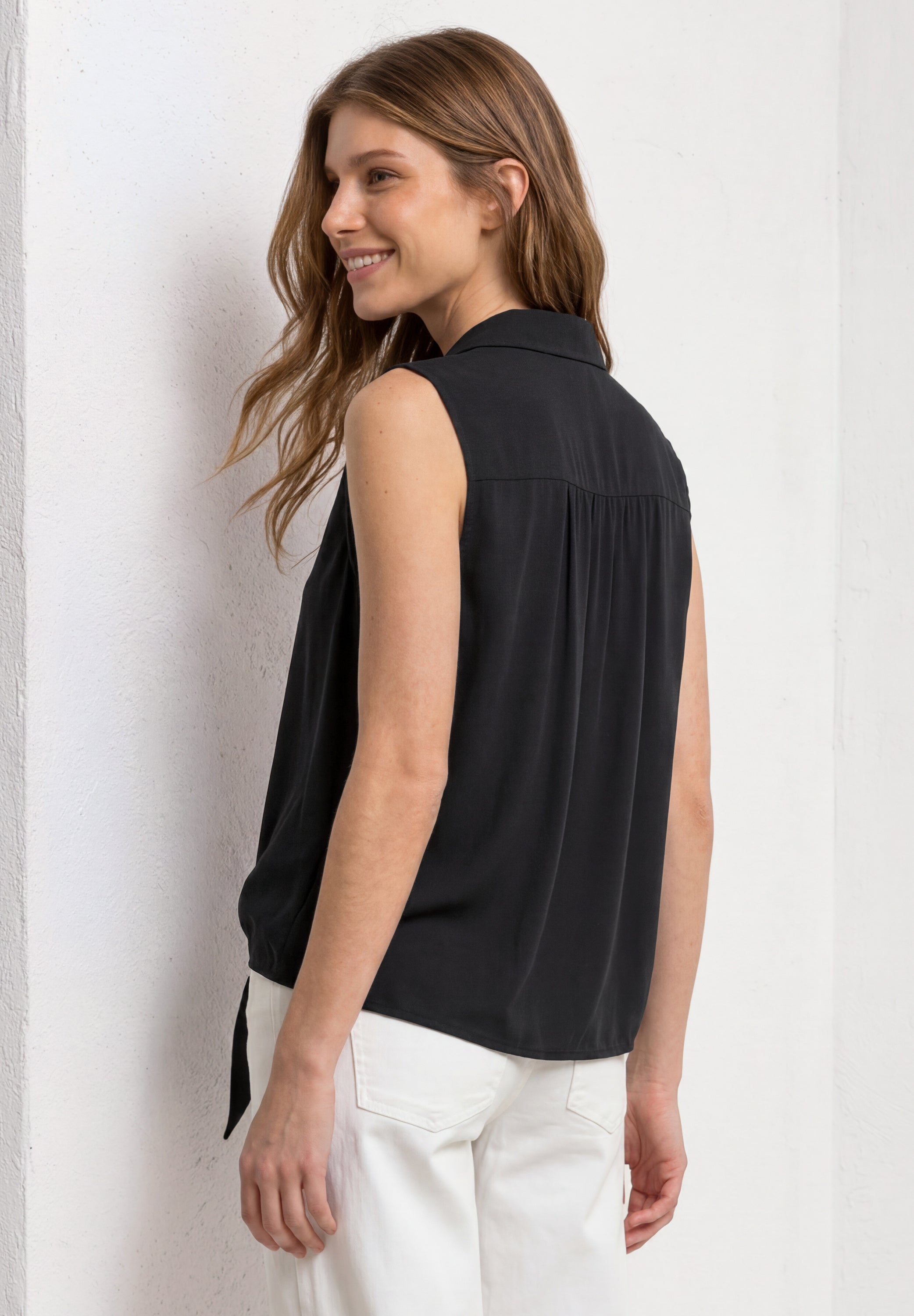 Street One Damen Blusen Black