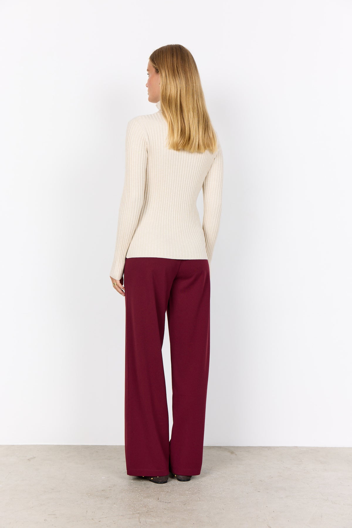 Soya Concept Damen Pullover Cream Melange