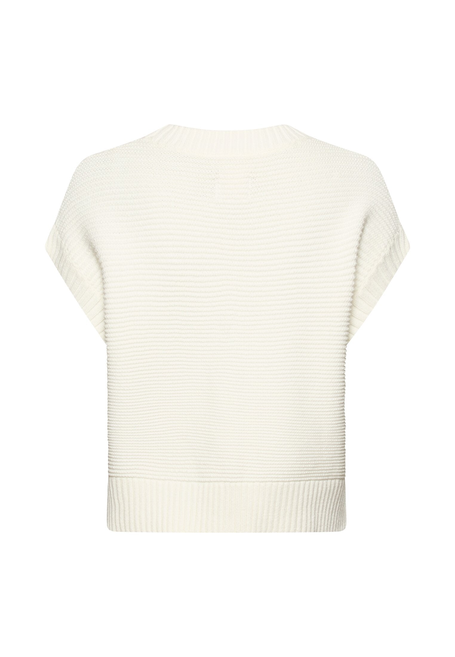Camel active Damen Pullover  Milkwhite