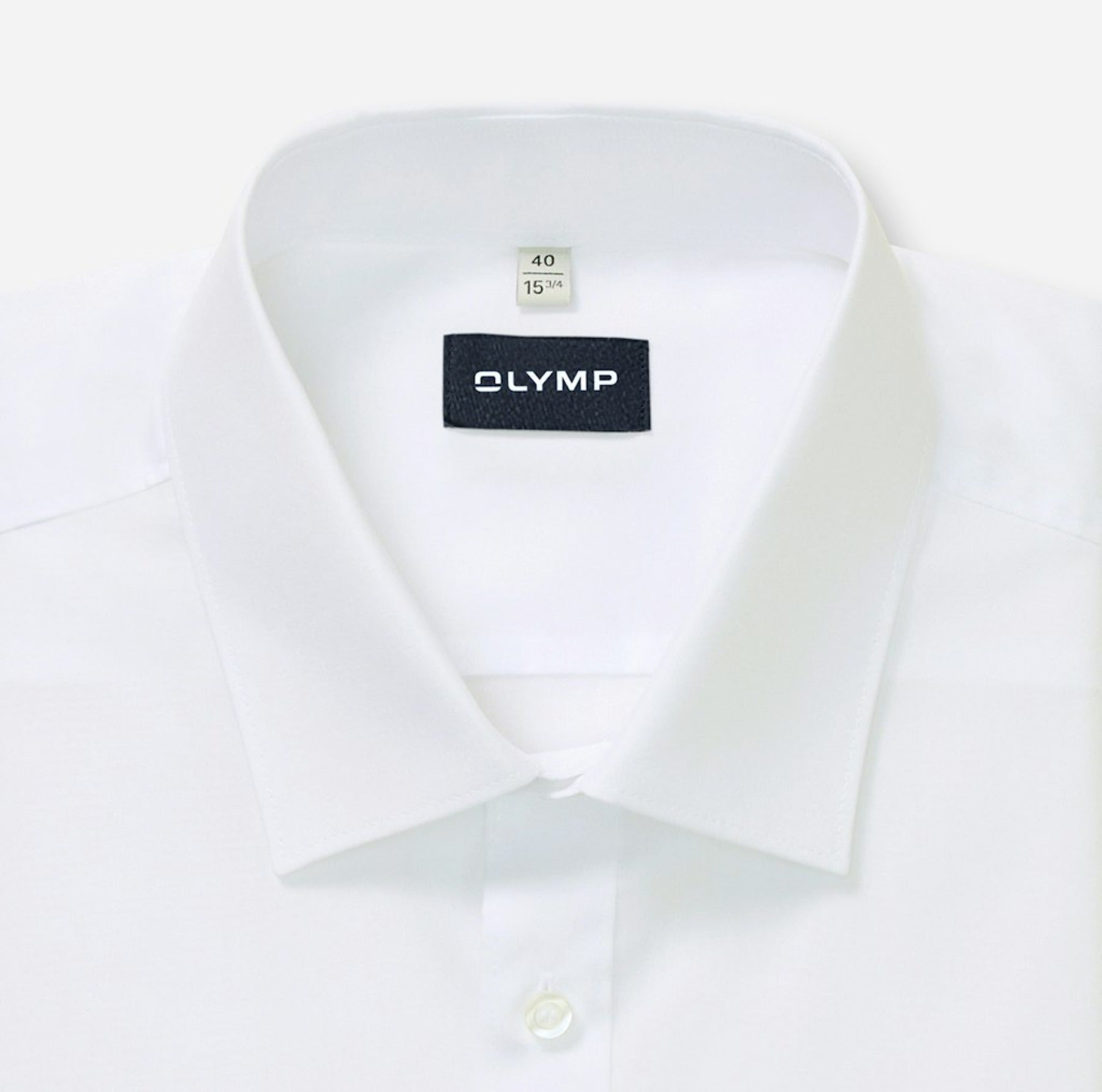 Olymp Herren Hemden lang  Weiss