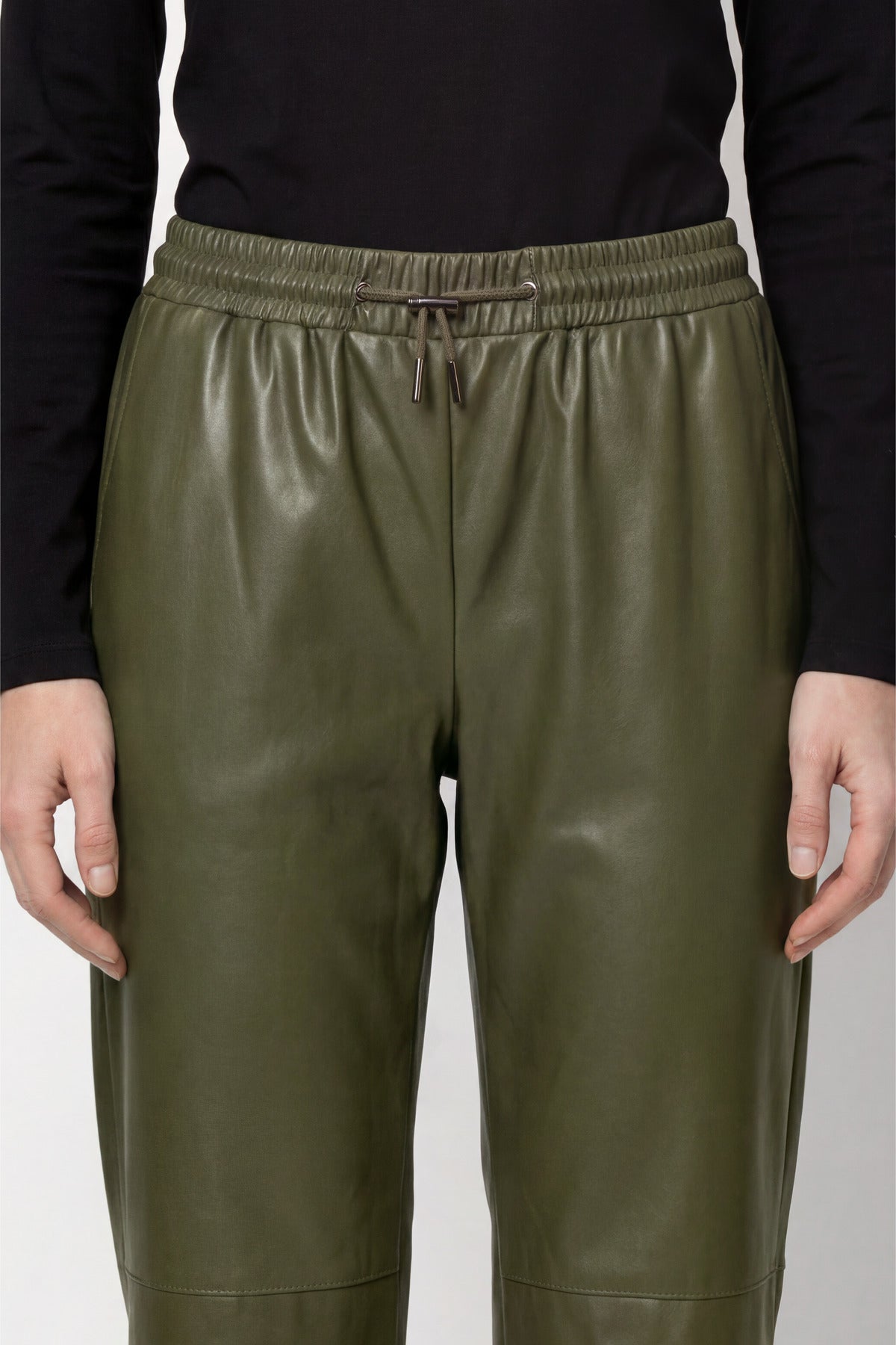 Monari Damen Hosen  Olive