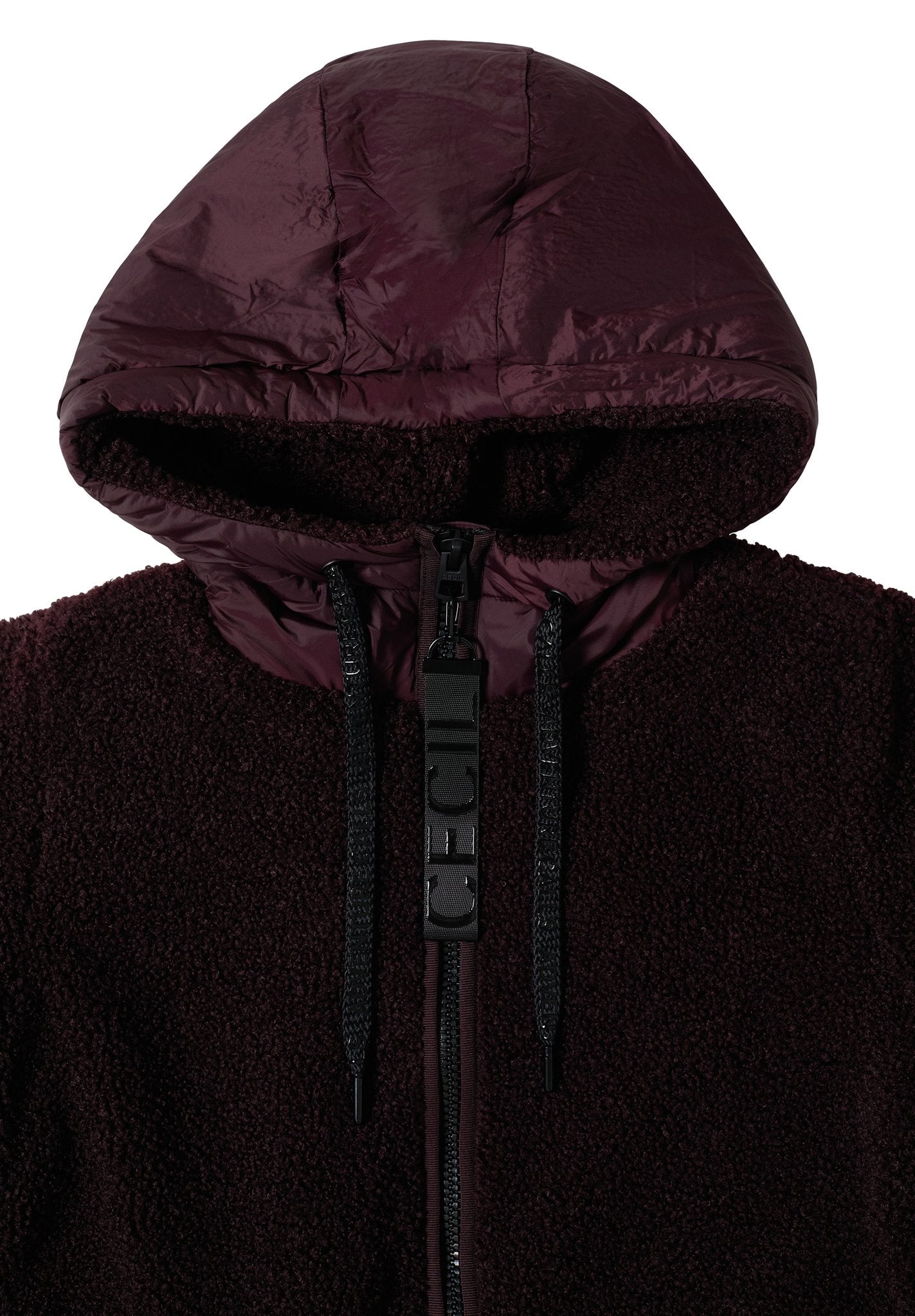 Cecil Damen Mantel  Berry Red