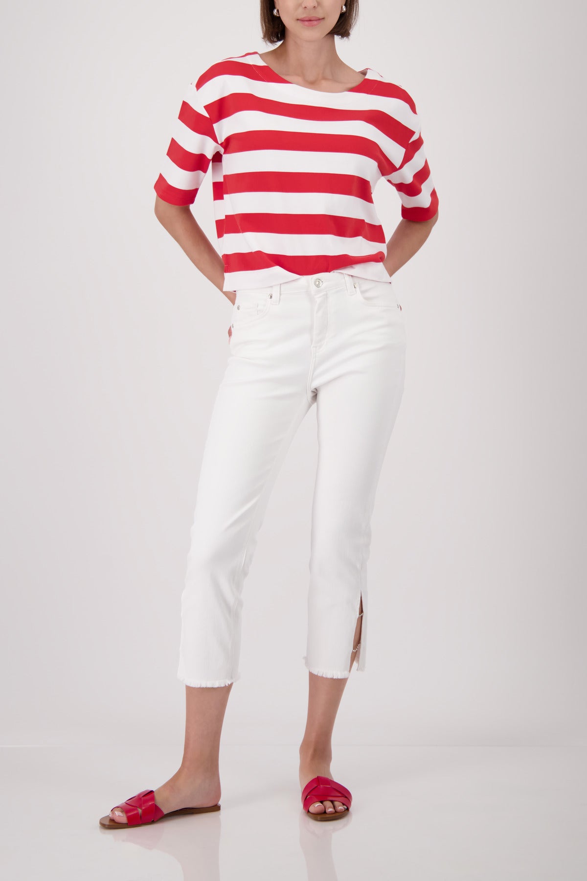 Monari Damen T-Shirts Coral Red R