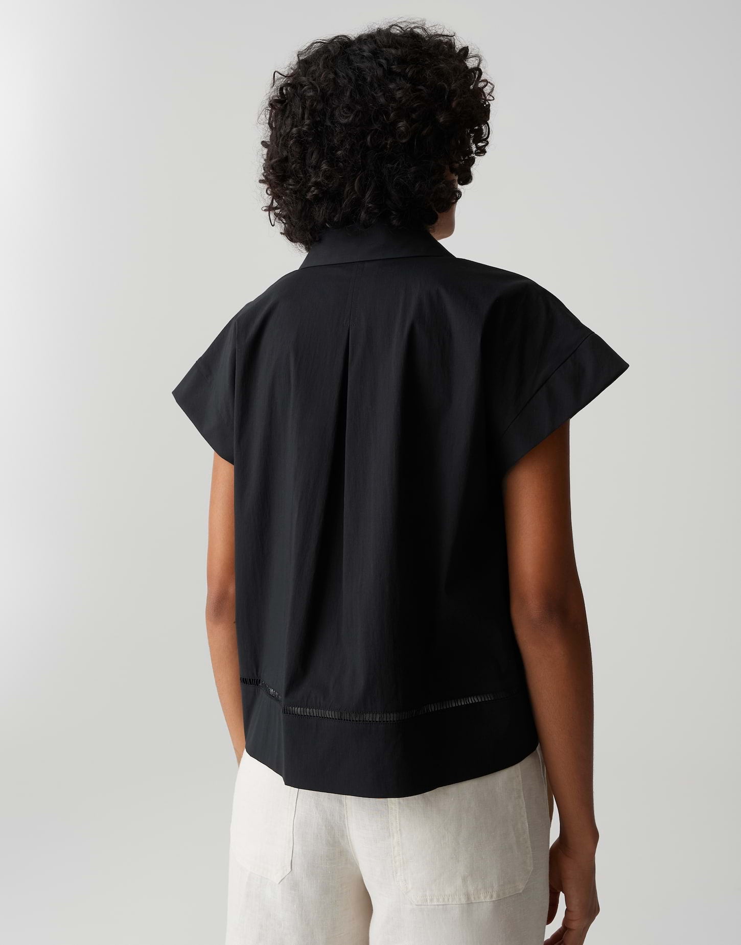 Opus Damen Blusen Black