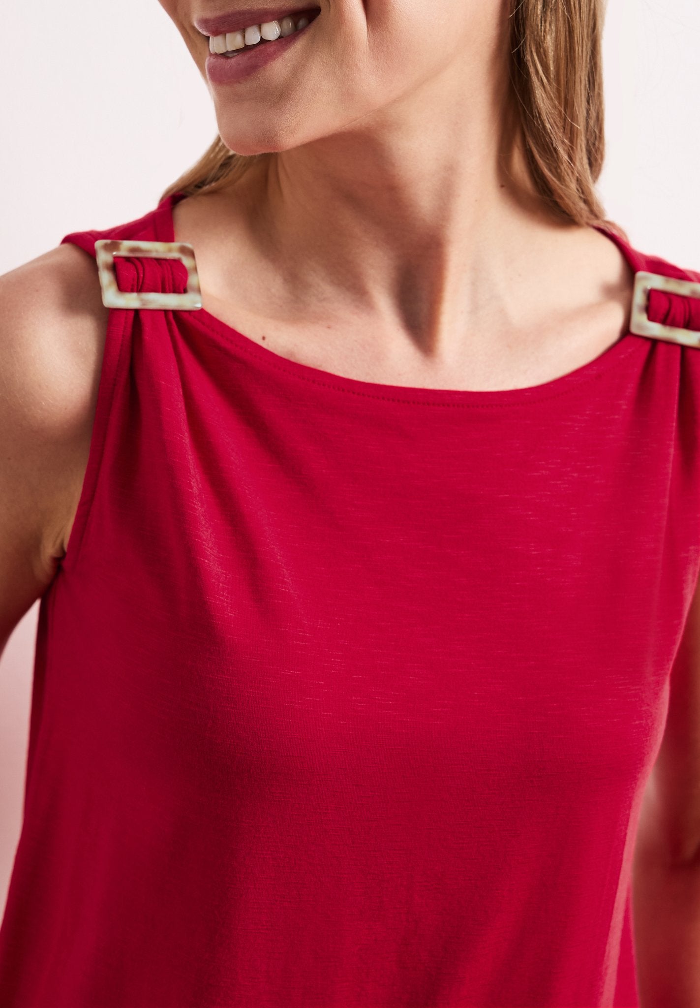 Street One Damen T-Shirts  Salsa Red