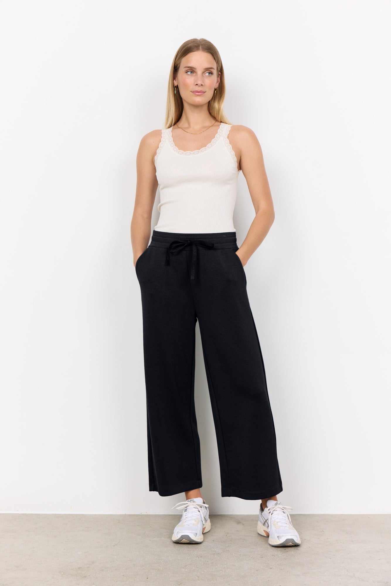 Soya Concept Damen Hosen Black