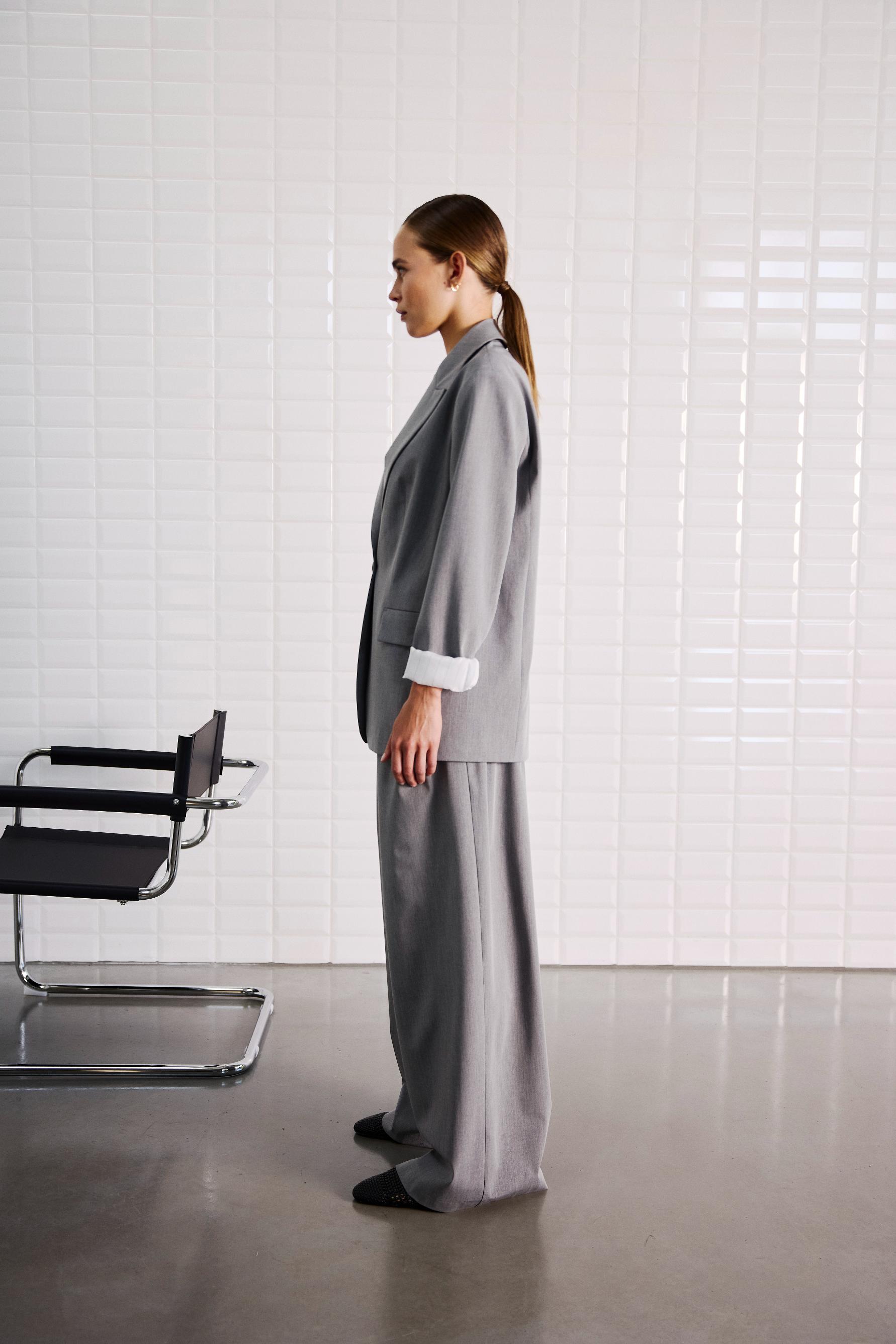 Withblack Damen Blazer Melange