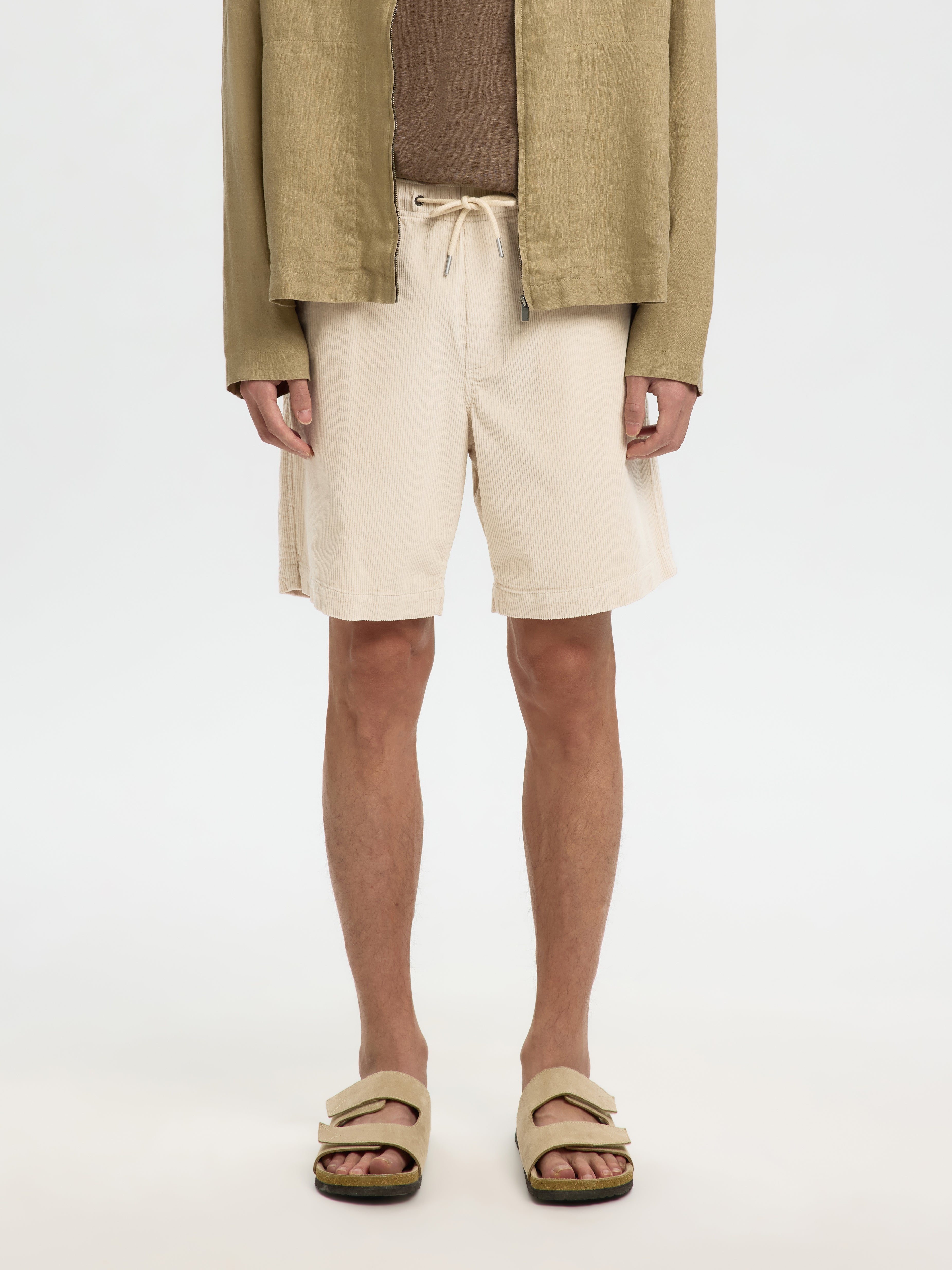 Selected homme Herren Shorts Fog