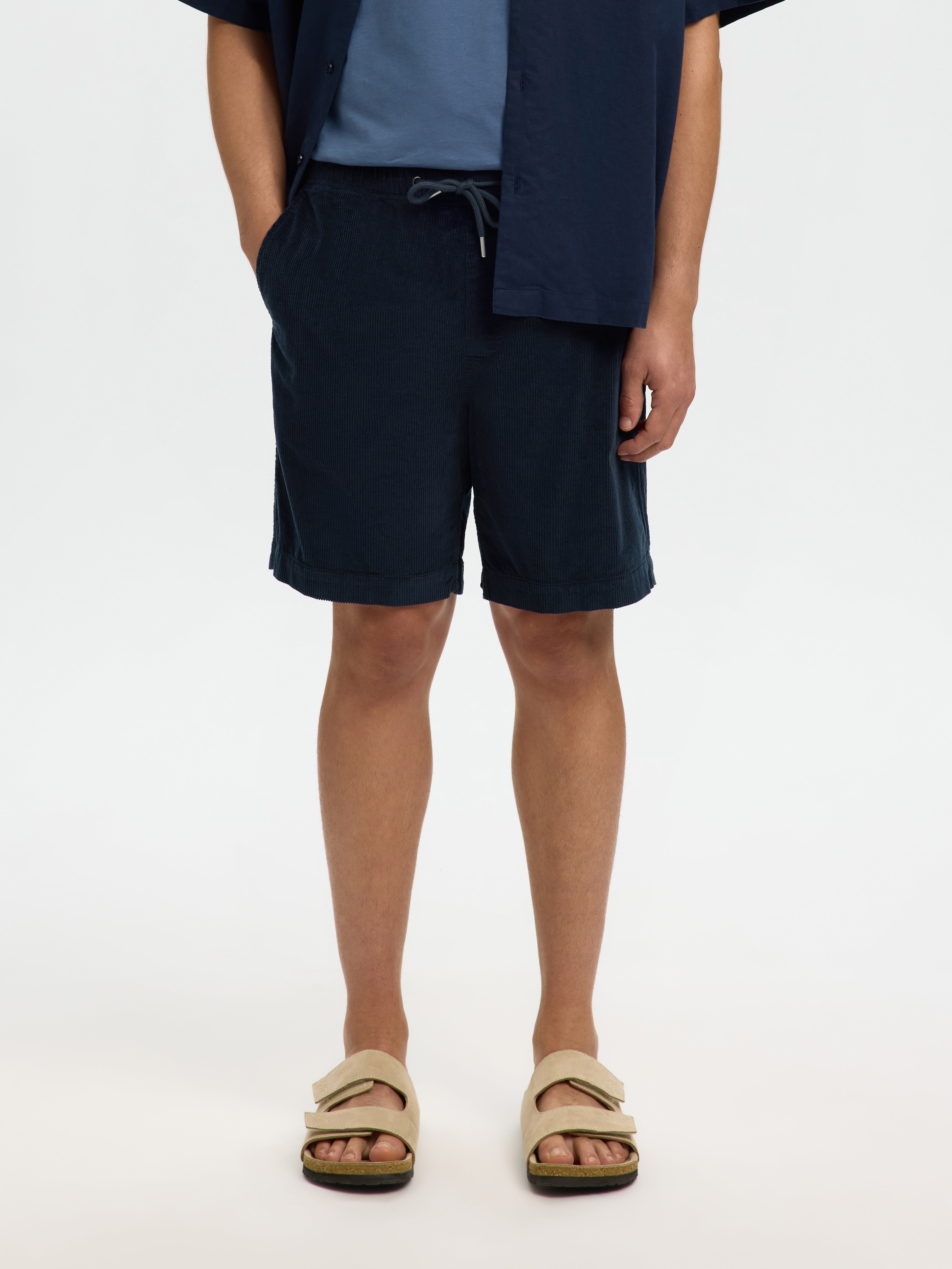 Selected homme Herren Shorts Sky Capt