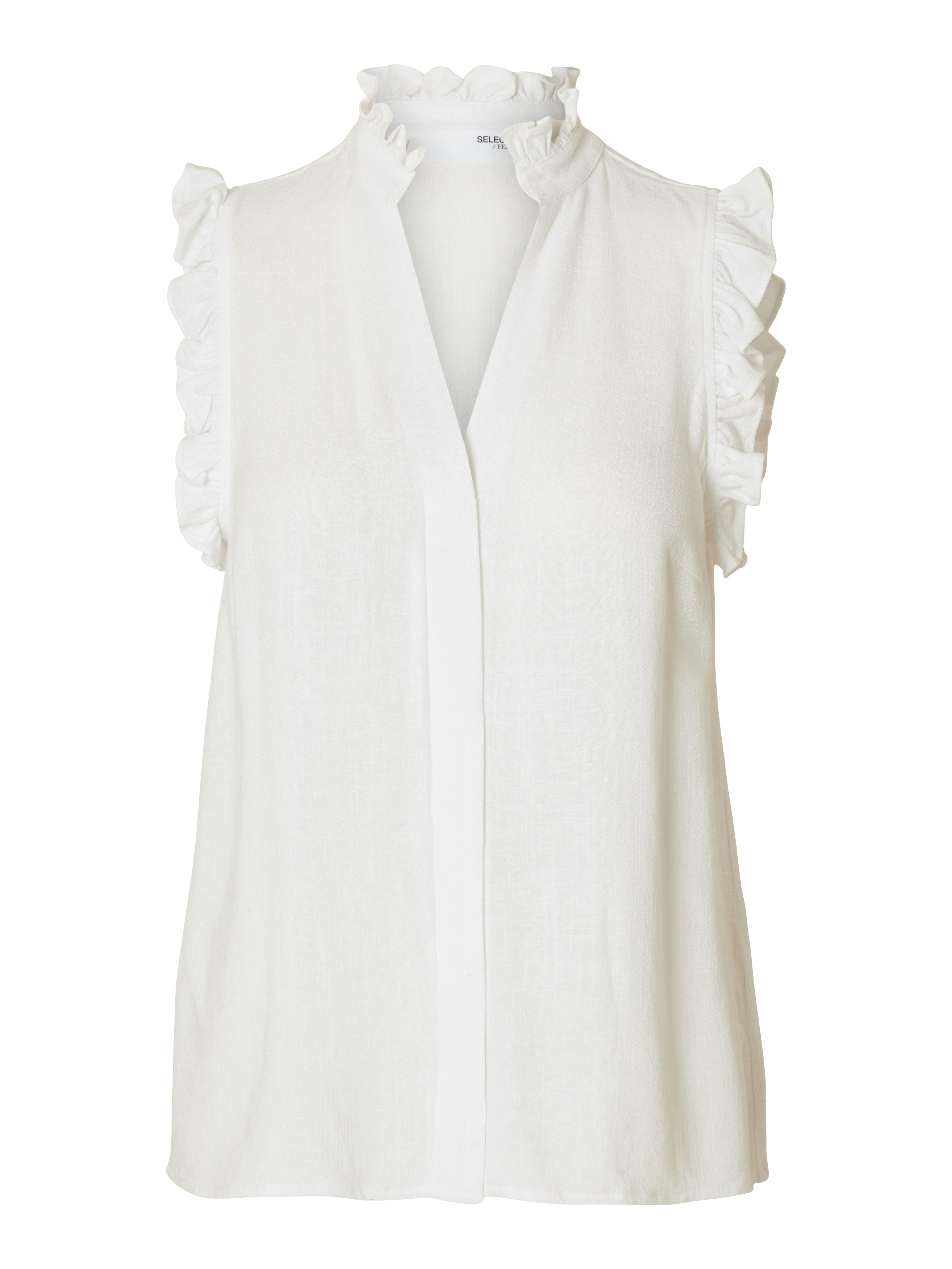 Selected Femme Damen Blusen Snow White
