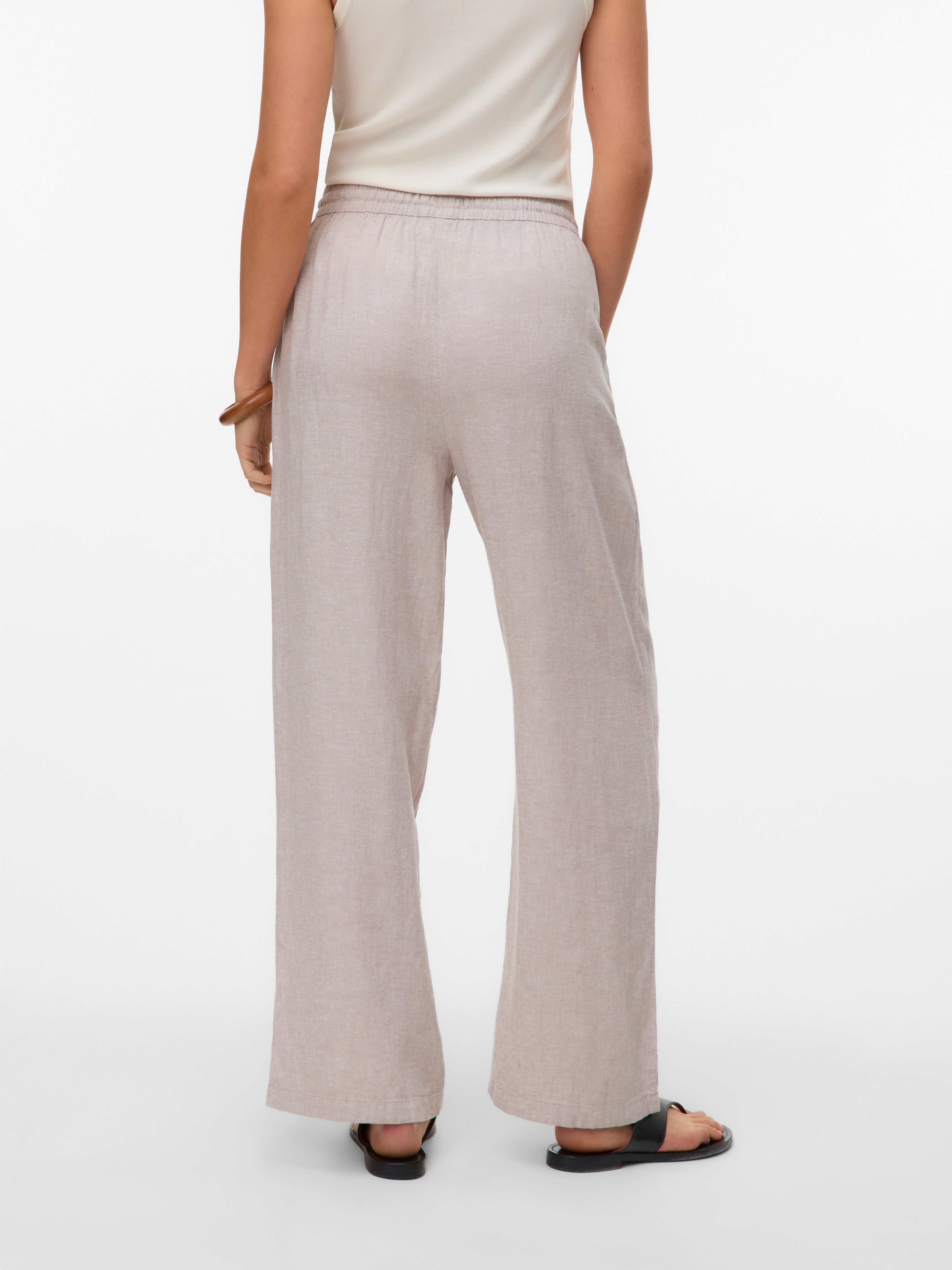 Vero Moda Damen Hosen Moon Rock/Melan