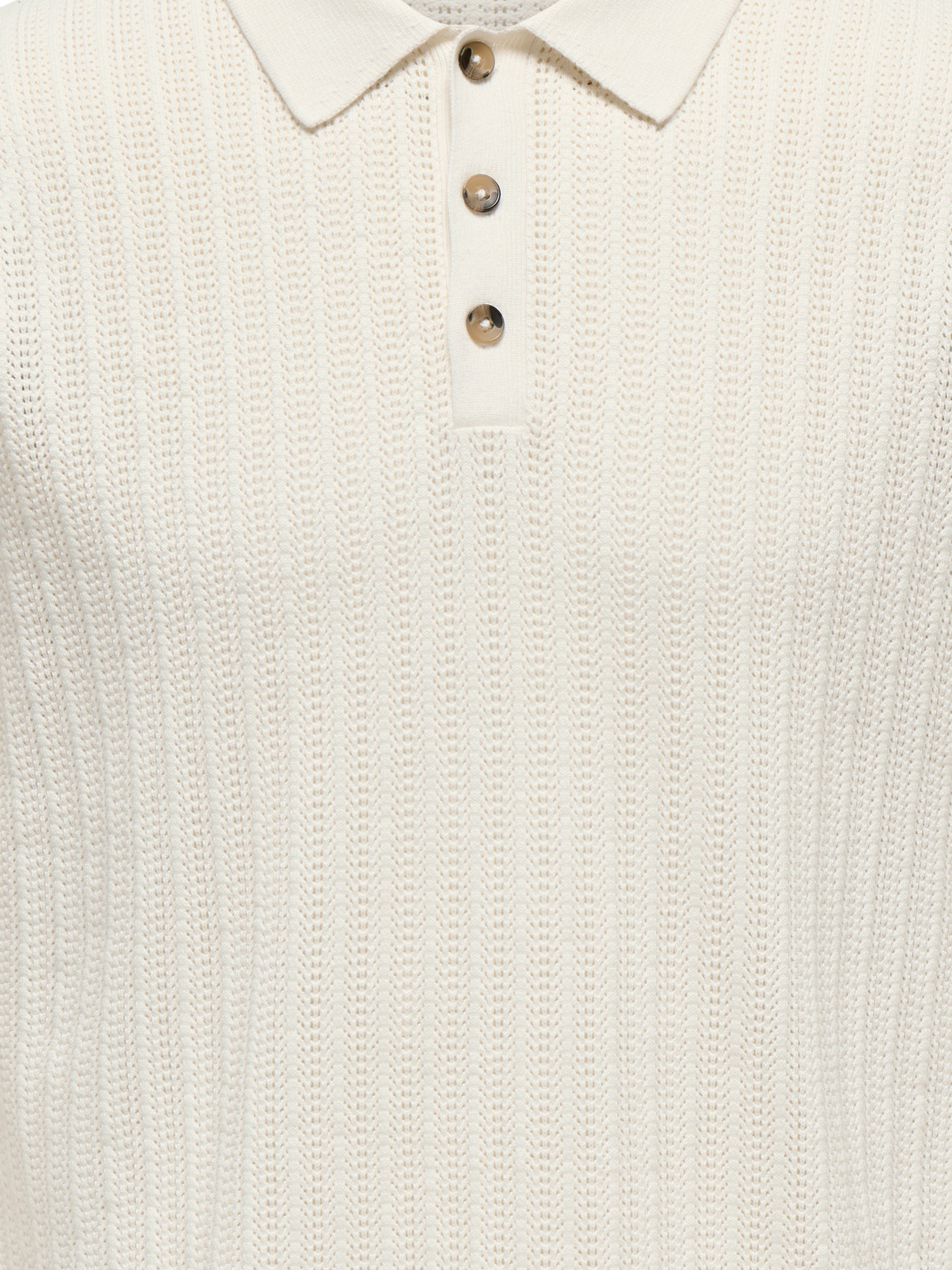 Only & Sons Herren Polo-Shirts Egret