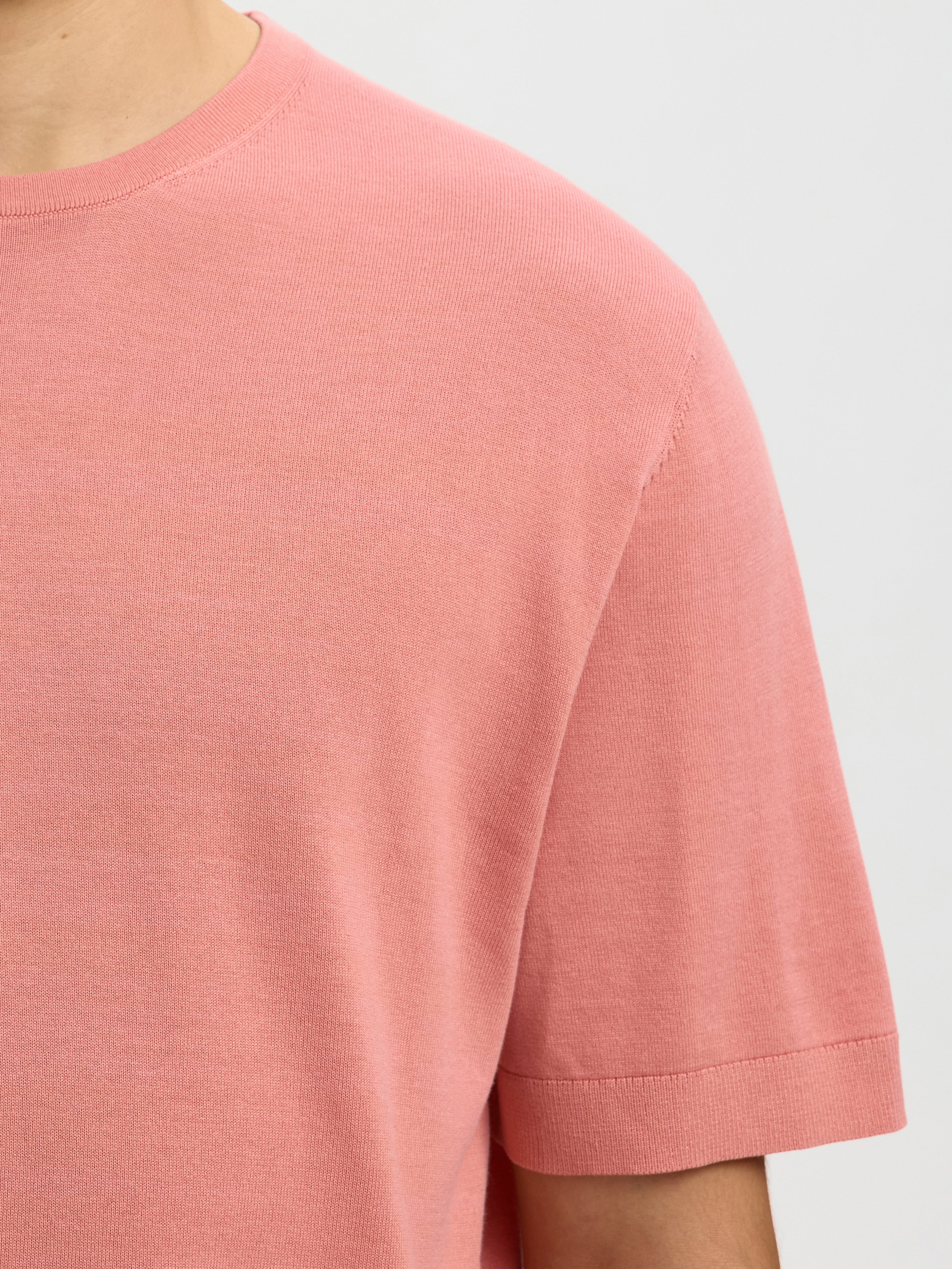 Selected homme Herren Pullover  Rose Daw