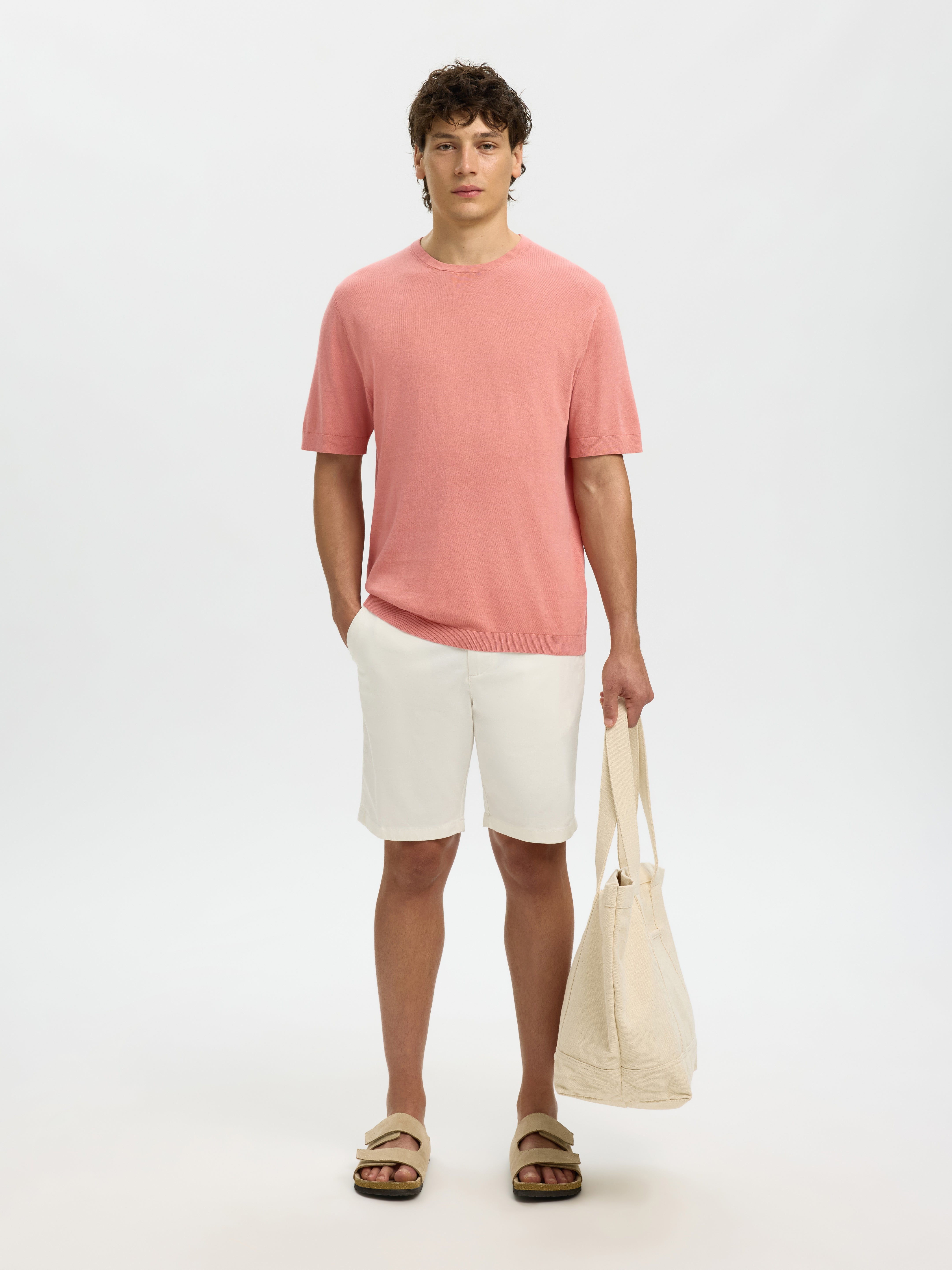 Selected homme Herren Pullover Rose Daw