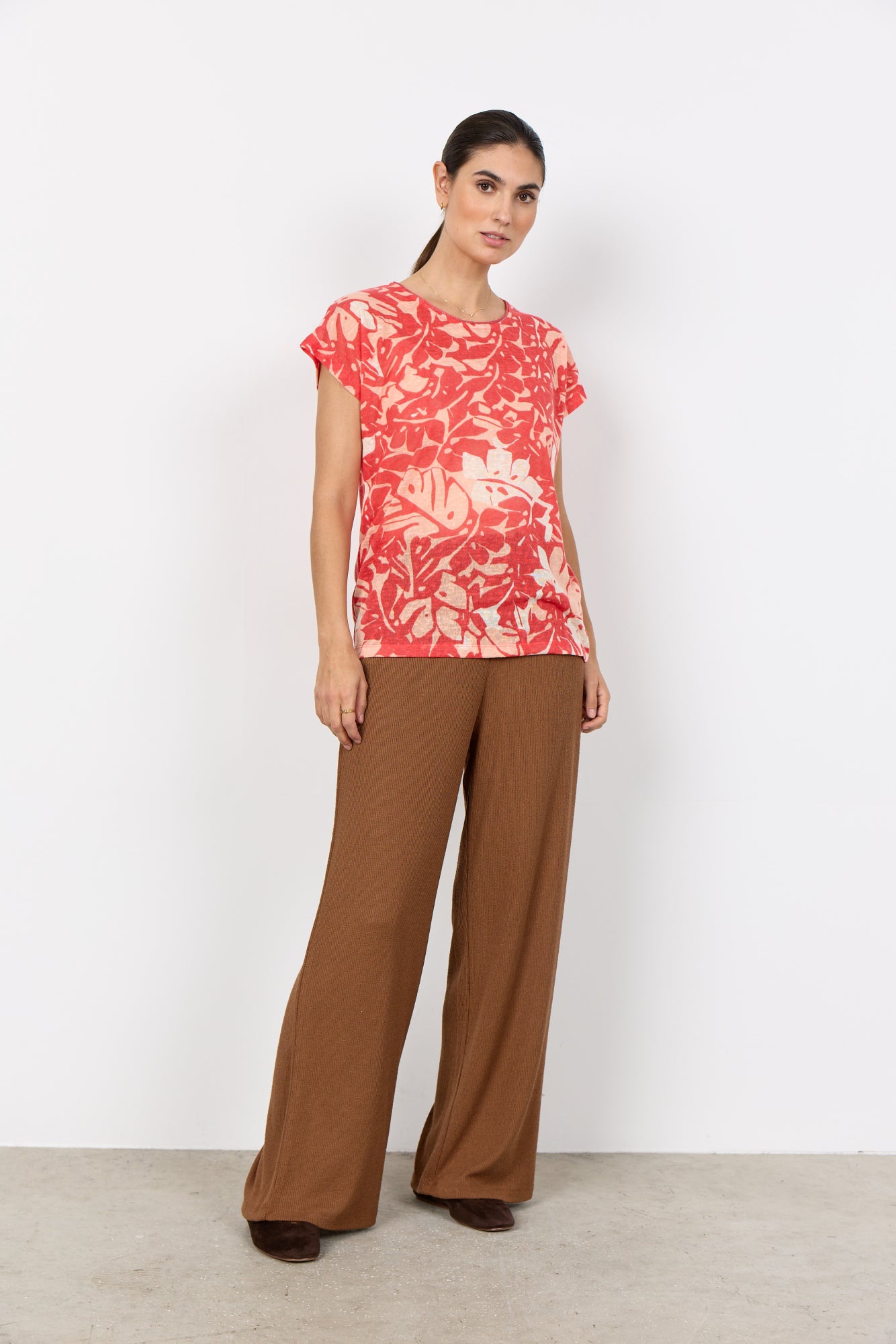 Soya Concept Damen T-Shirts Bittersweet Com