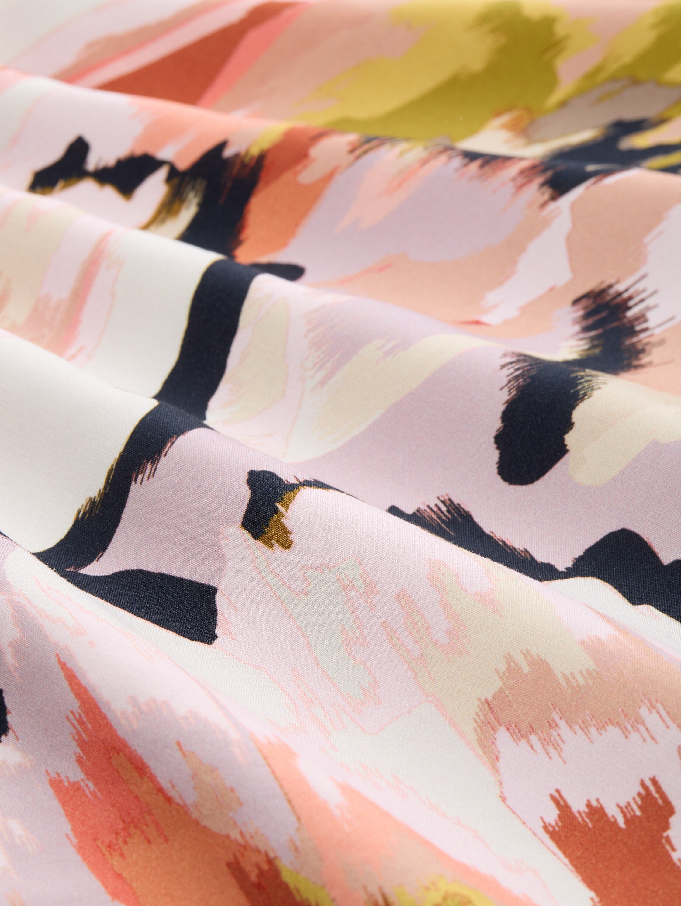 Tom Tailor Damen T-Shirts Big Abstract Fl