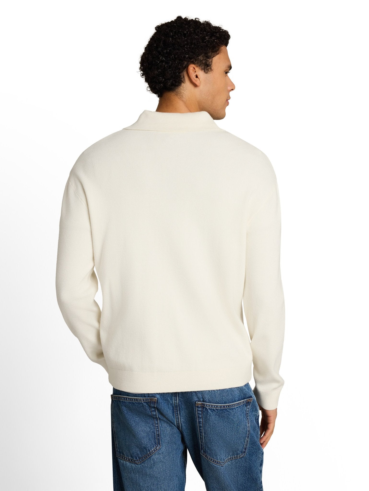 Tom Tailor denim Herren Pullover Gardenia White