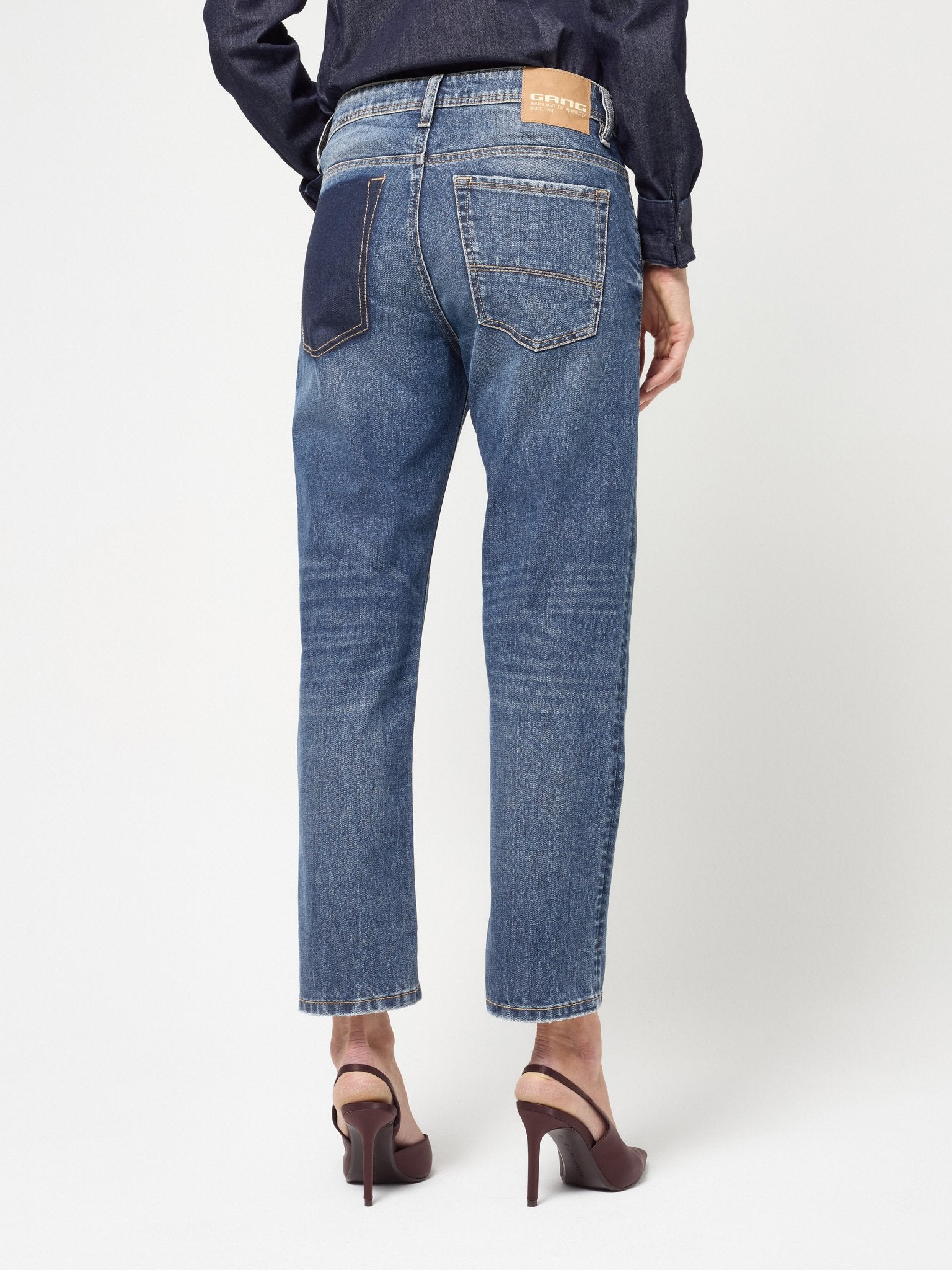 Gang Damen Jeans  Cool Destr