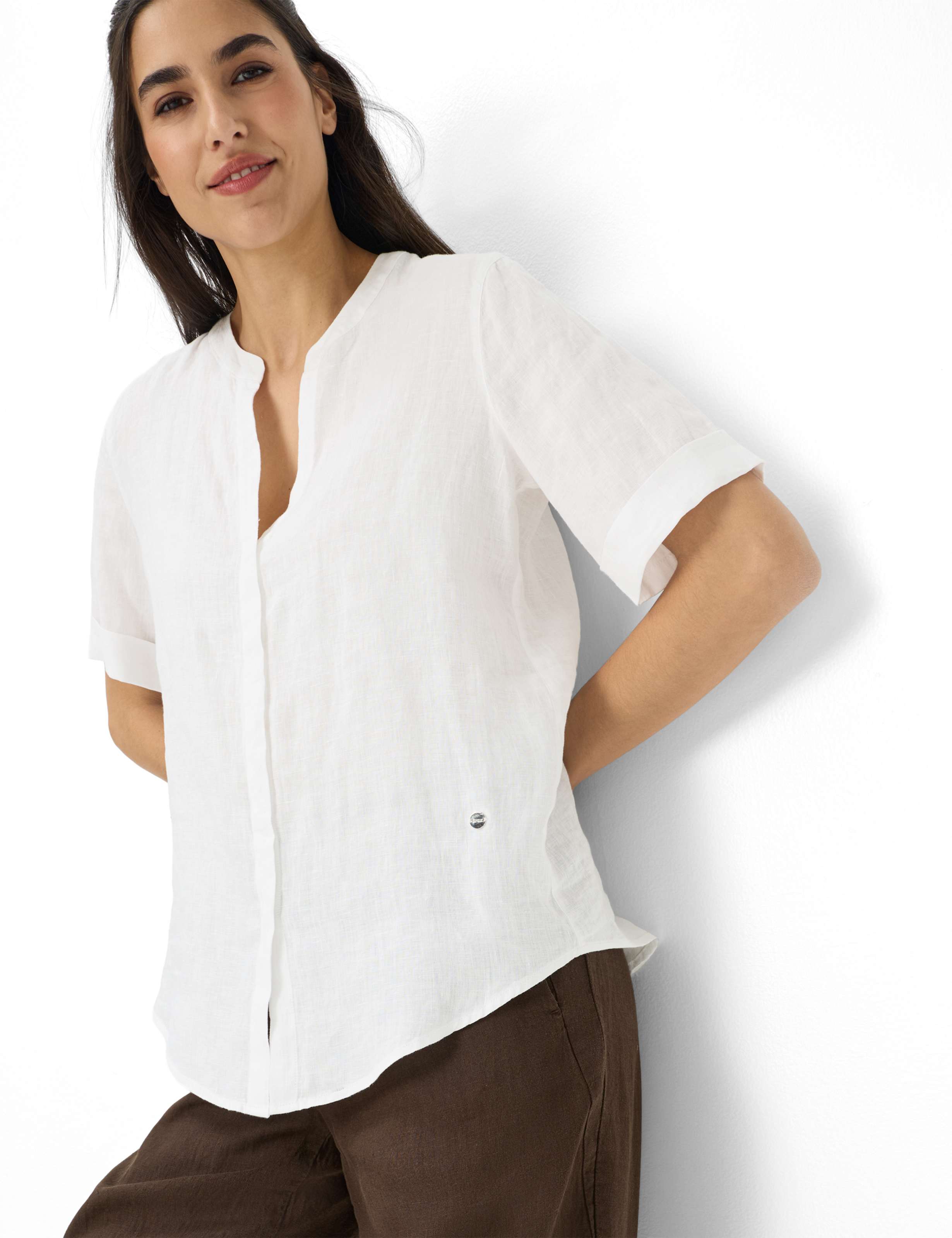 Brax Damen Blusen White
