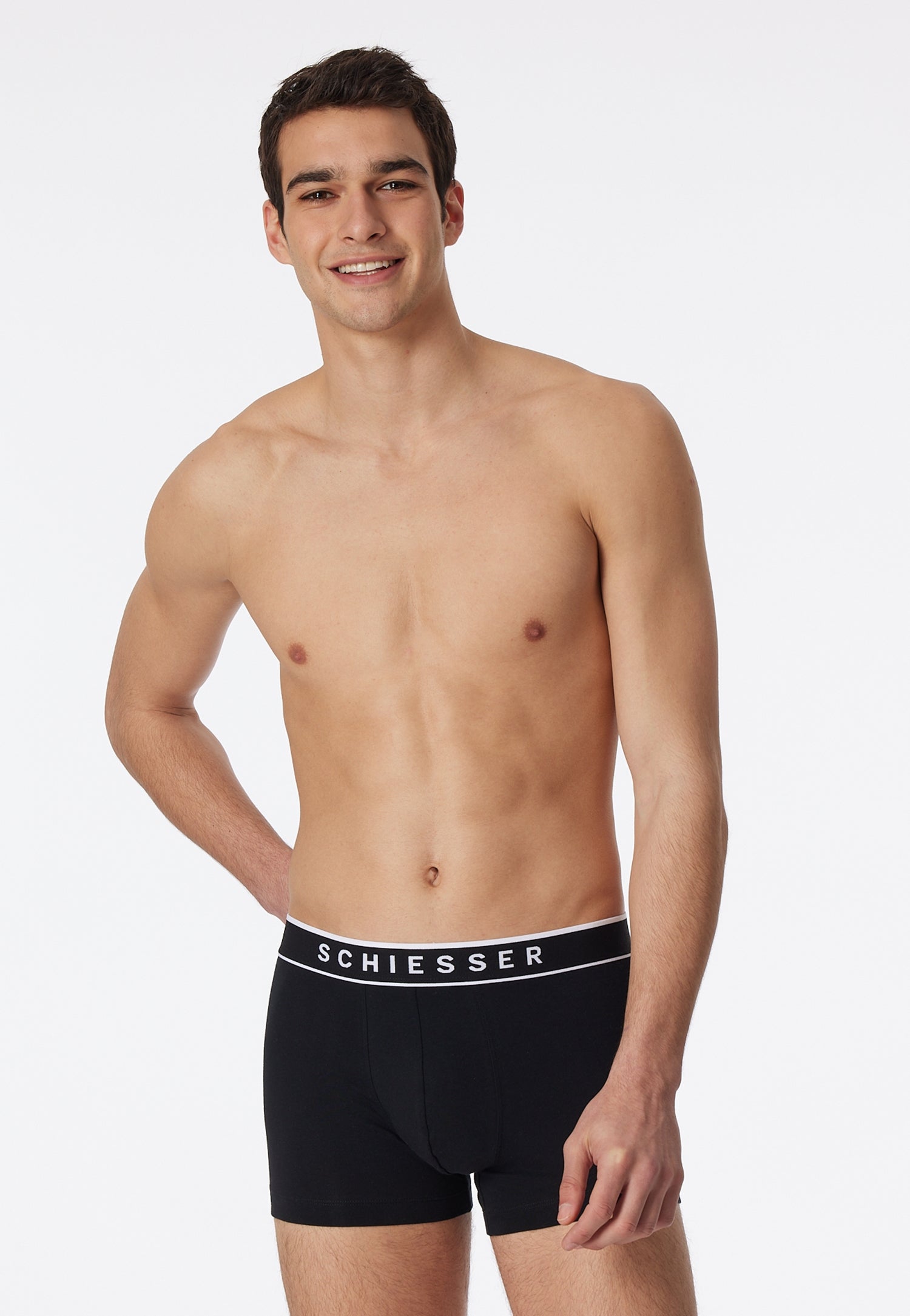 Schiesser Pant Schwarz