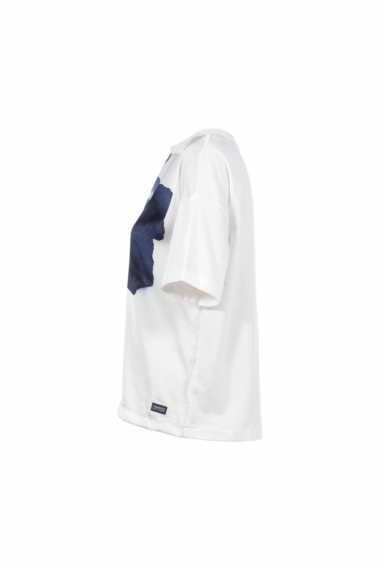 Soquesto Damen T-Shirts Offwhite