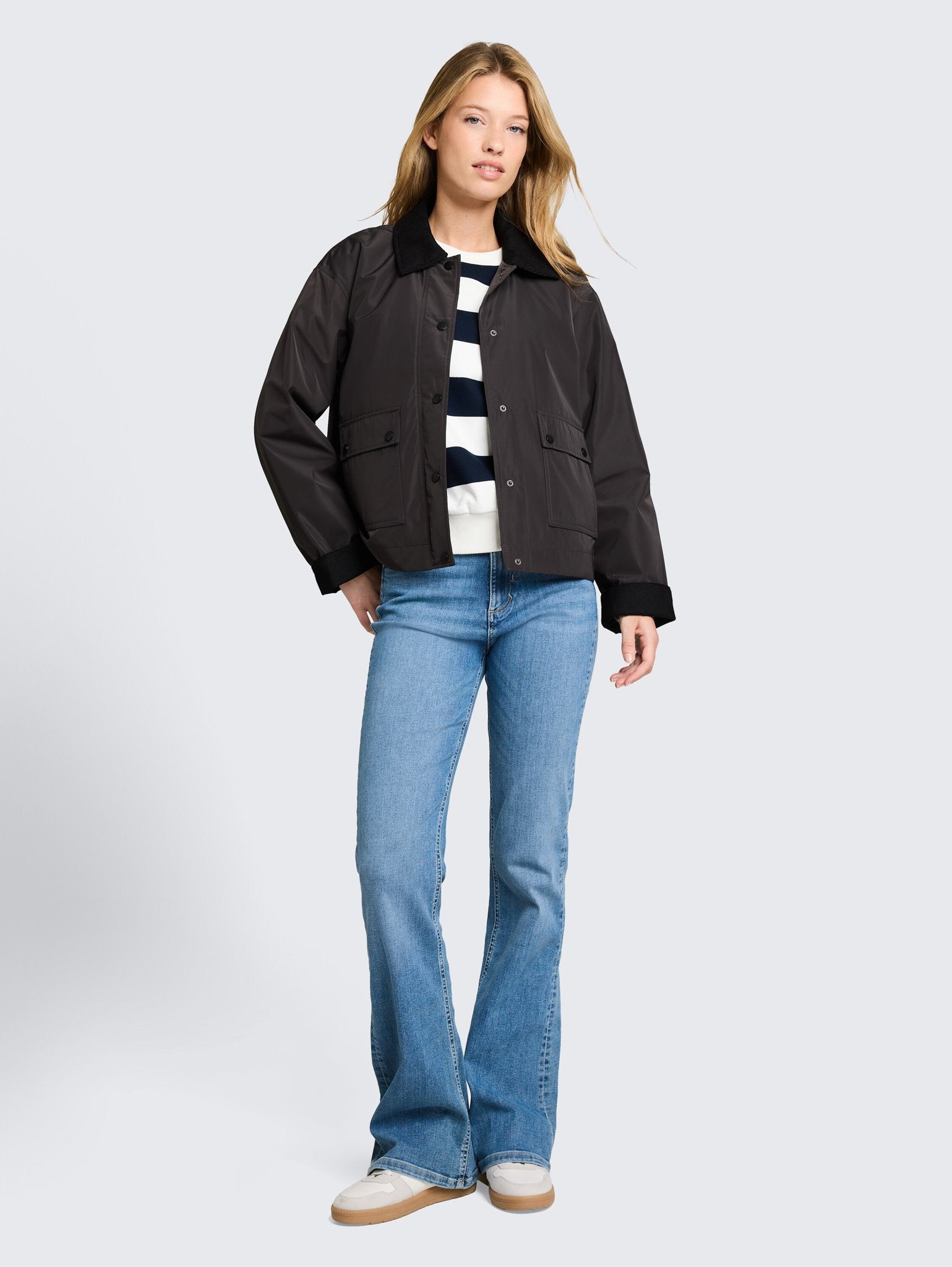Tom Tailor denim Damen Jacken Coal Mine Grey