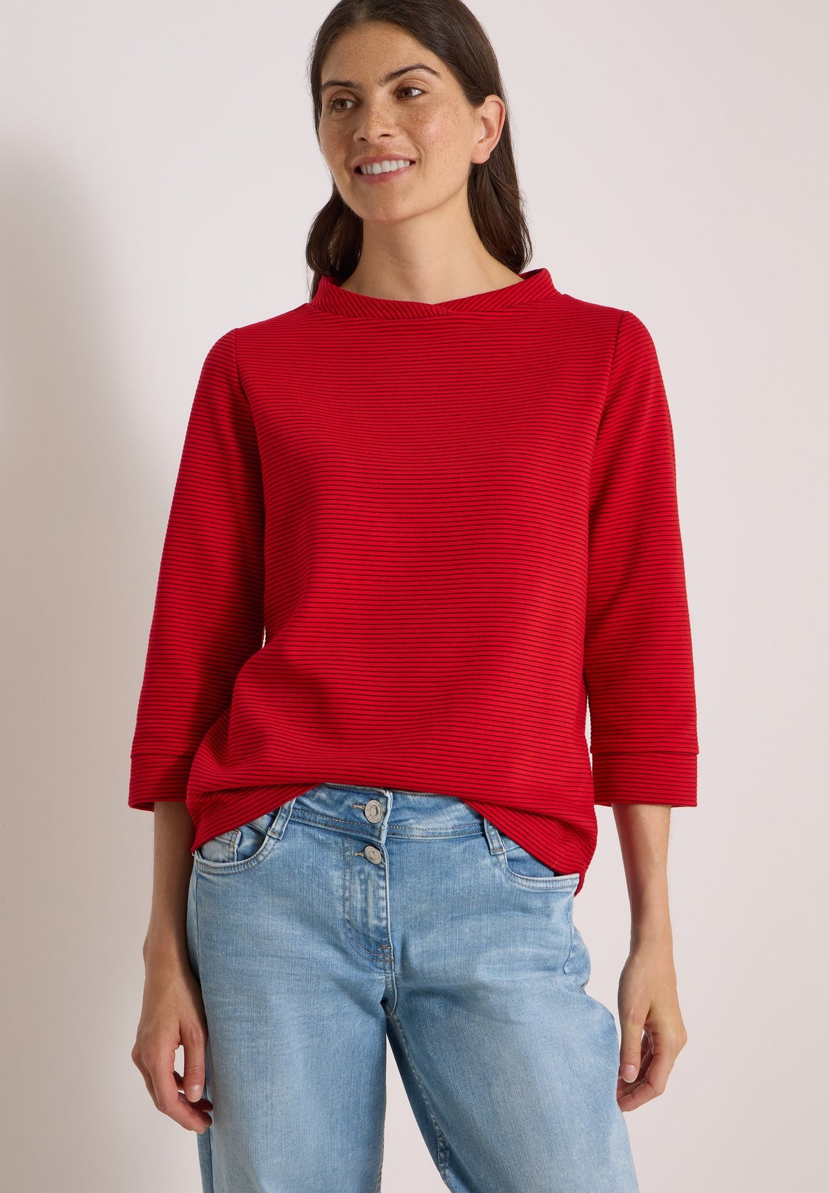 Cecil Damen T-Shirts Flame Red