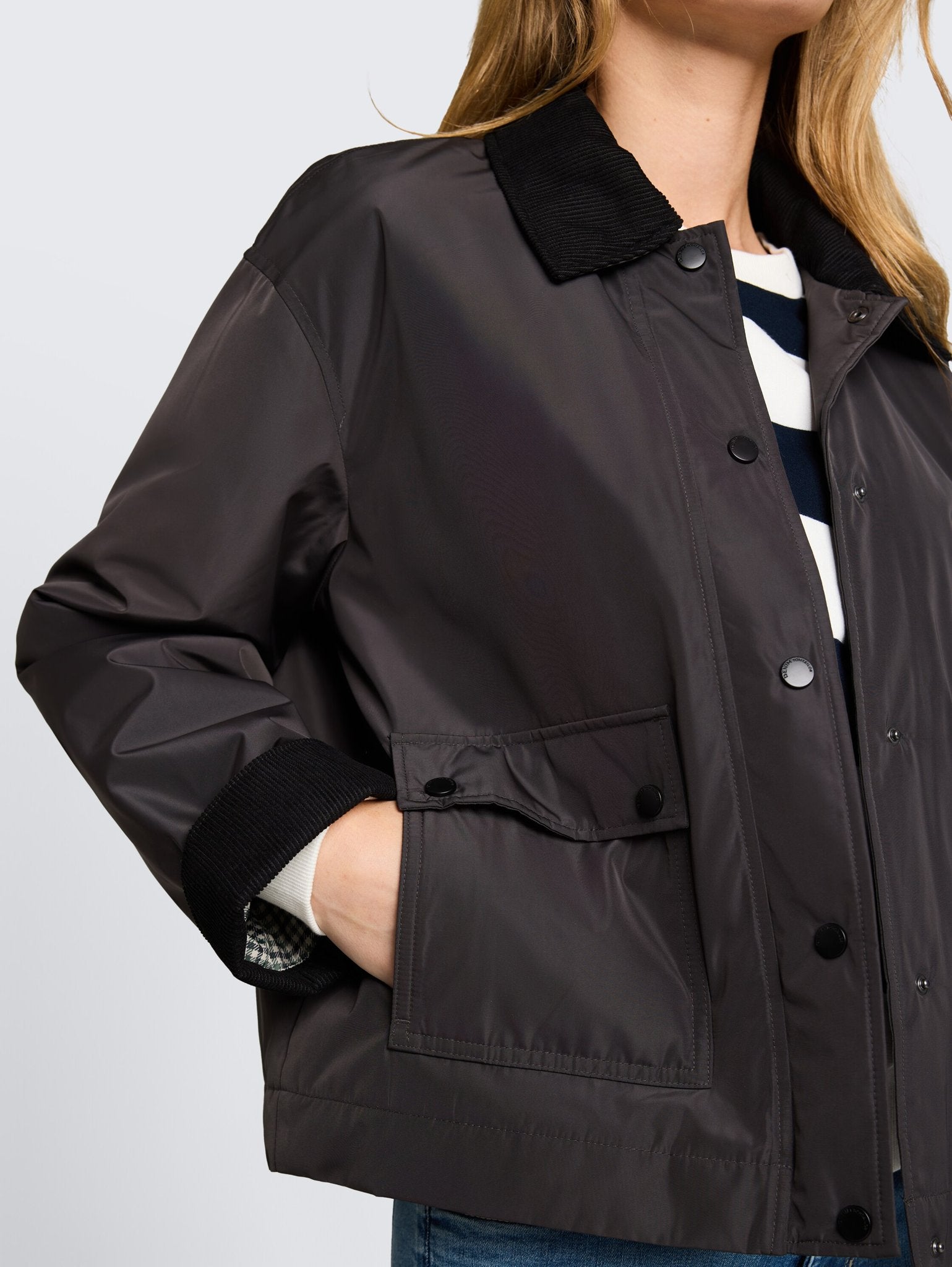 Tom Tailor denim Damen Jacken Coal Mine Grey