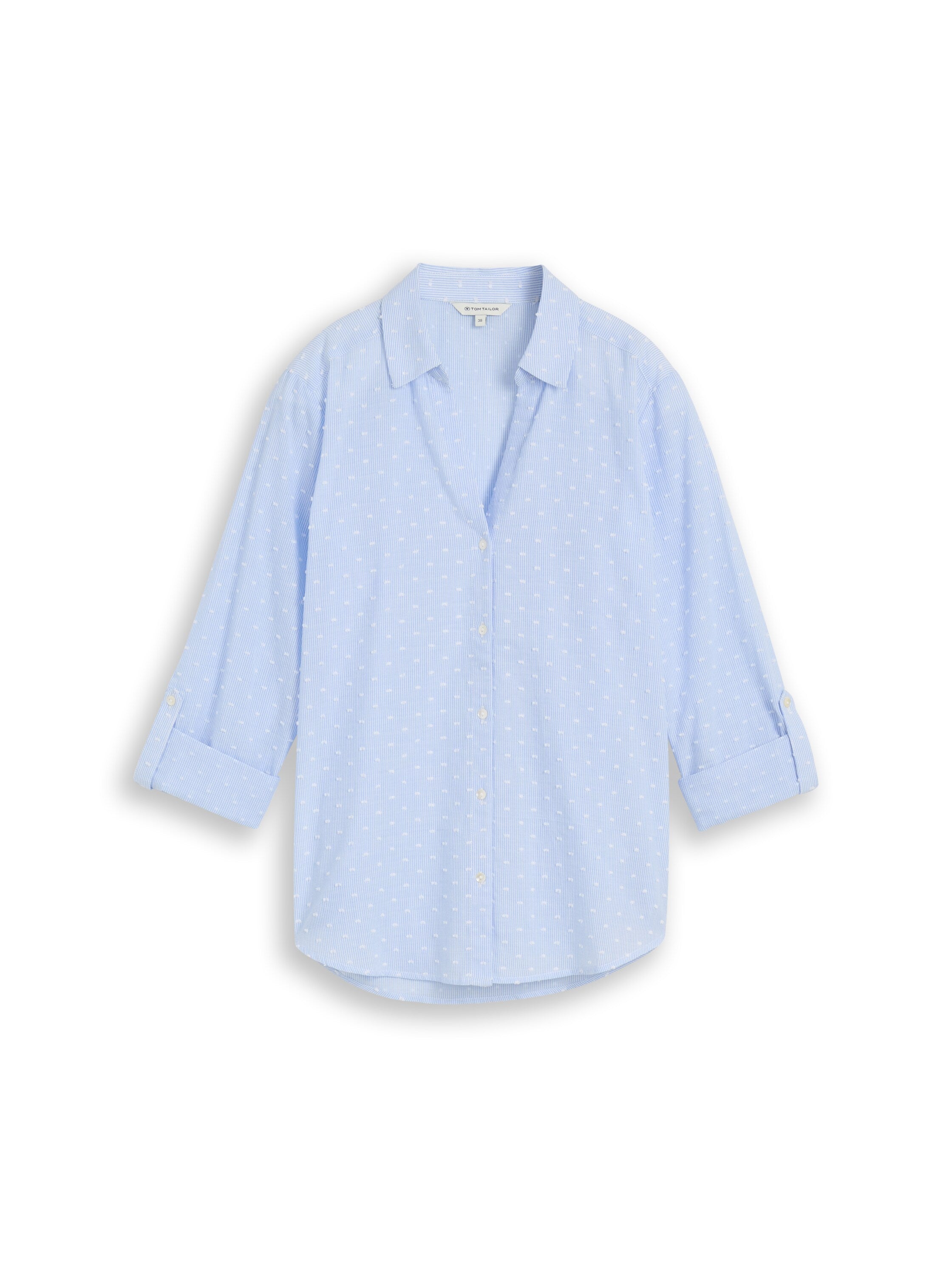 Tom Tailor Damen Blusen Kentucky Blue D