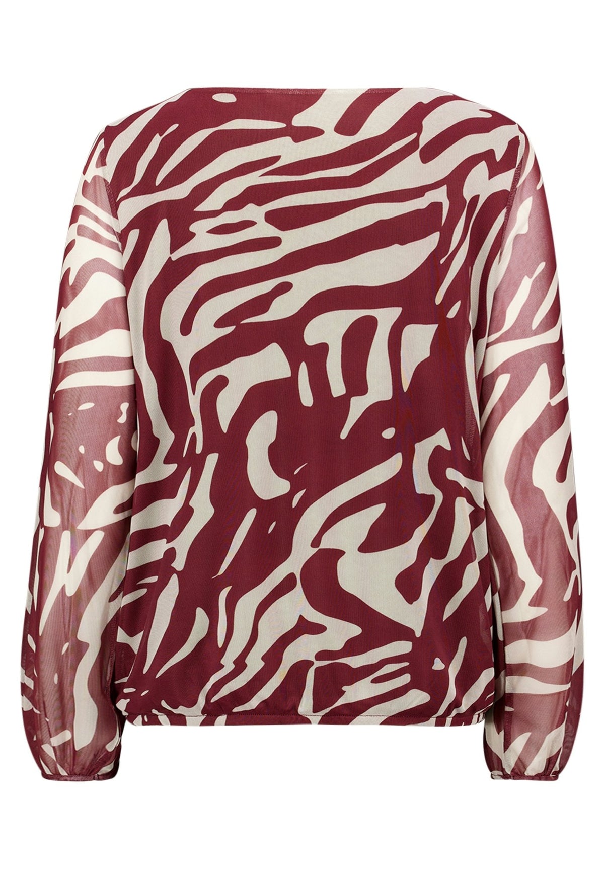Betty & Co Damen T-Shirts Nature/Dark Red