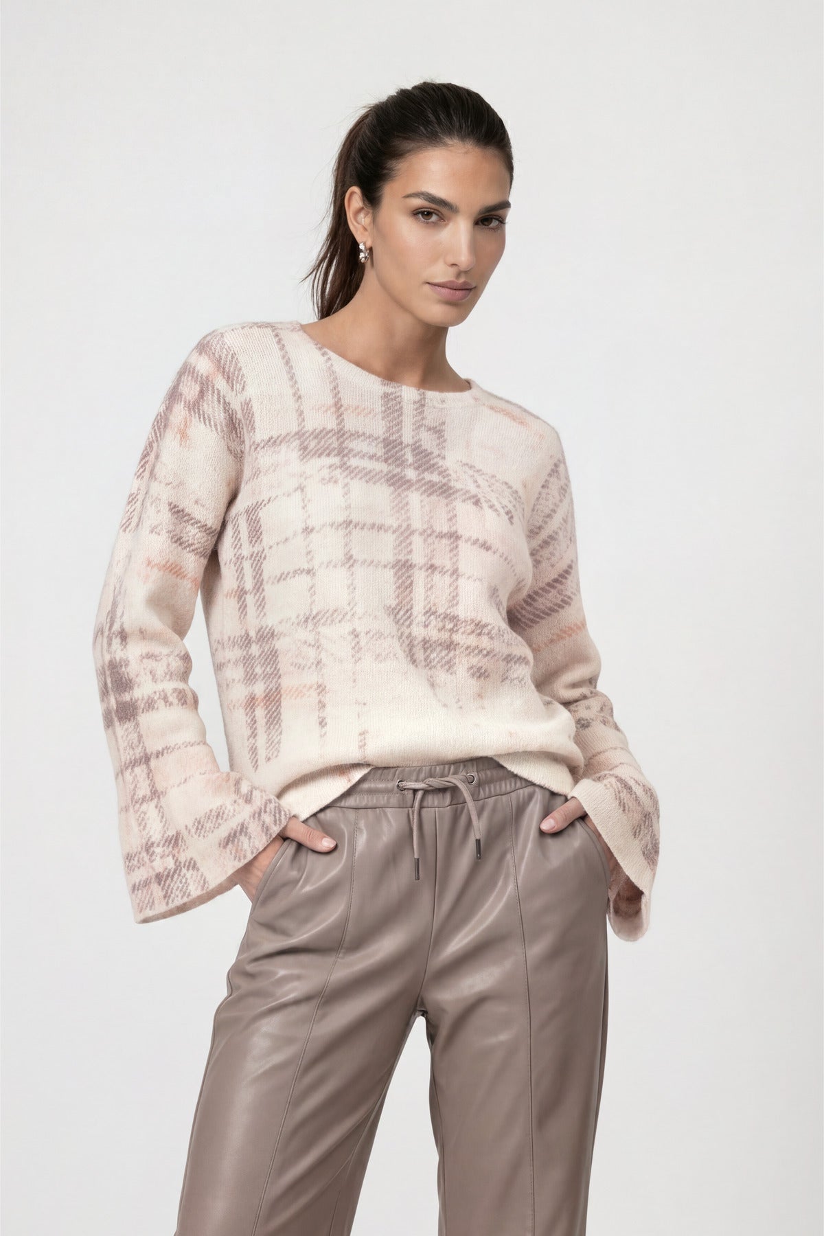 Monari Damen Pullover Pearly Gemu