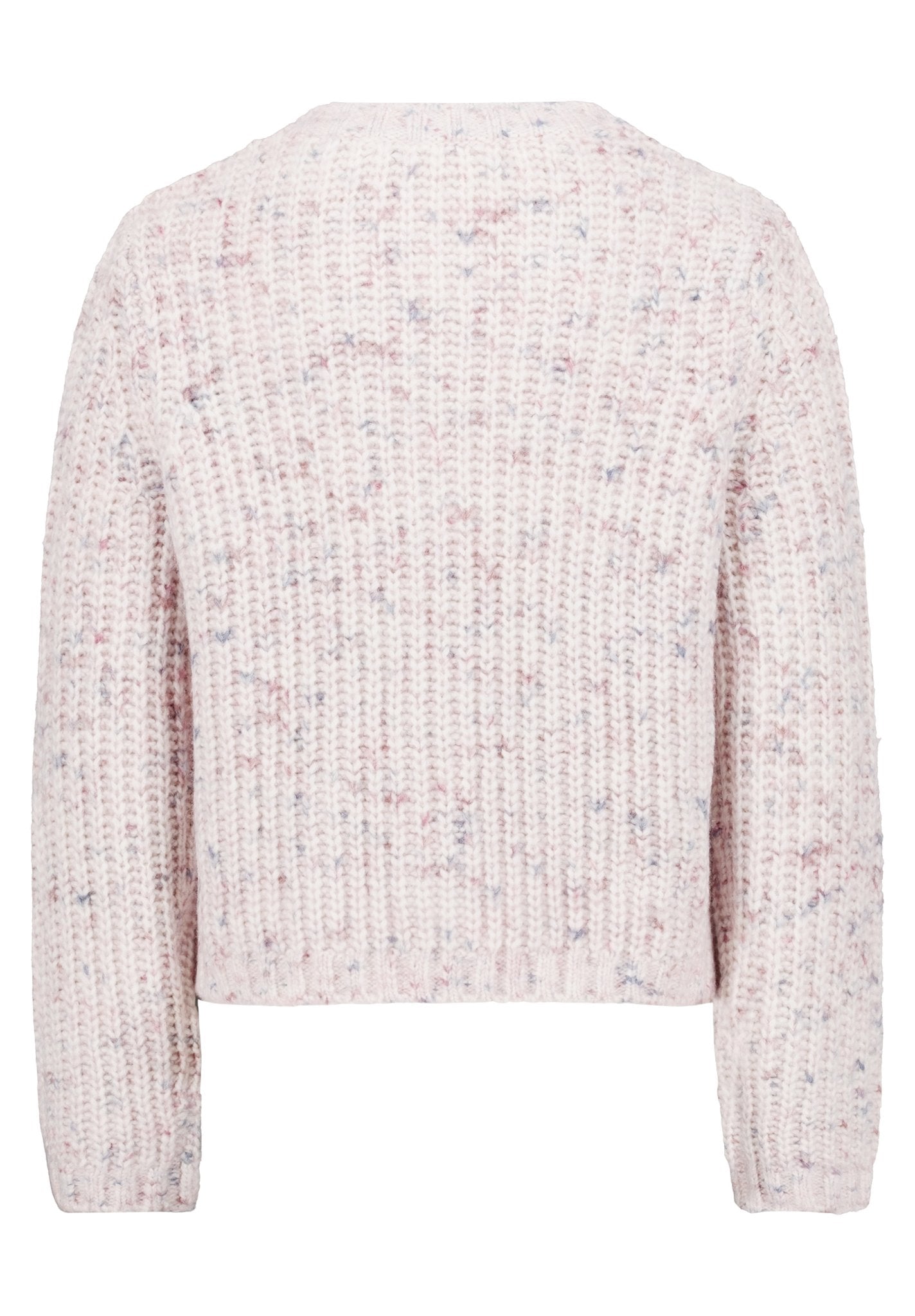 Betty & Co Damen Strickjacken Cream/Dark Red