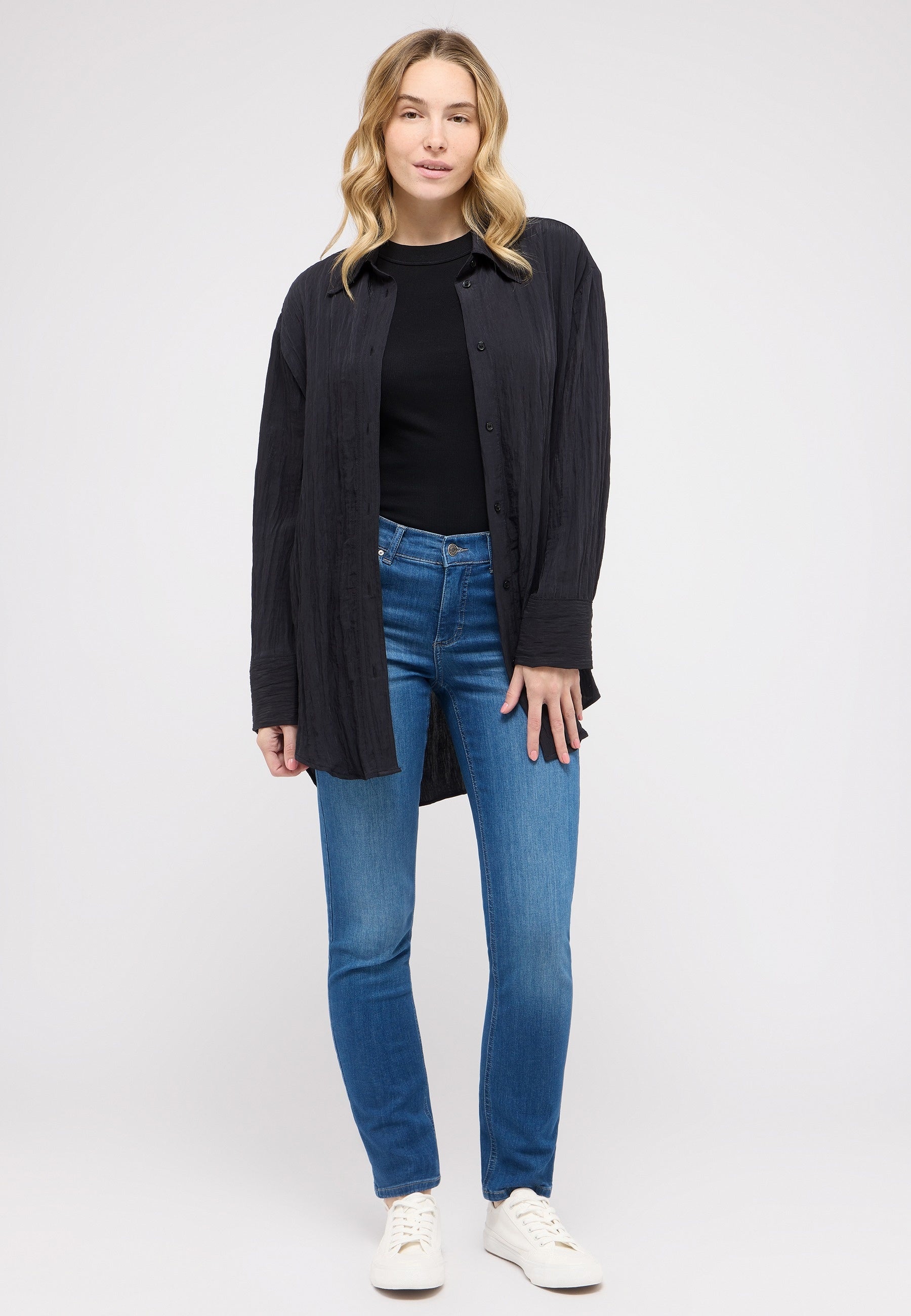 Angels Damen Jeans  Mid Blue U