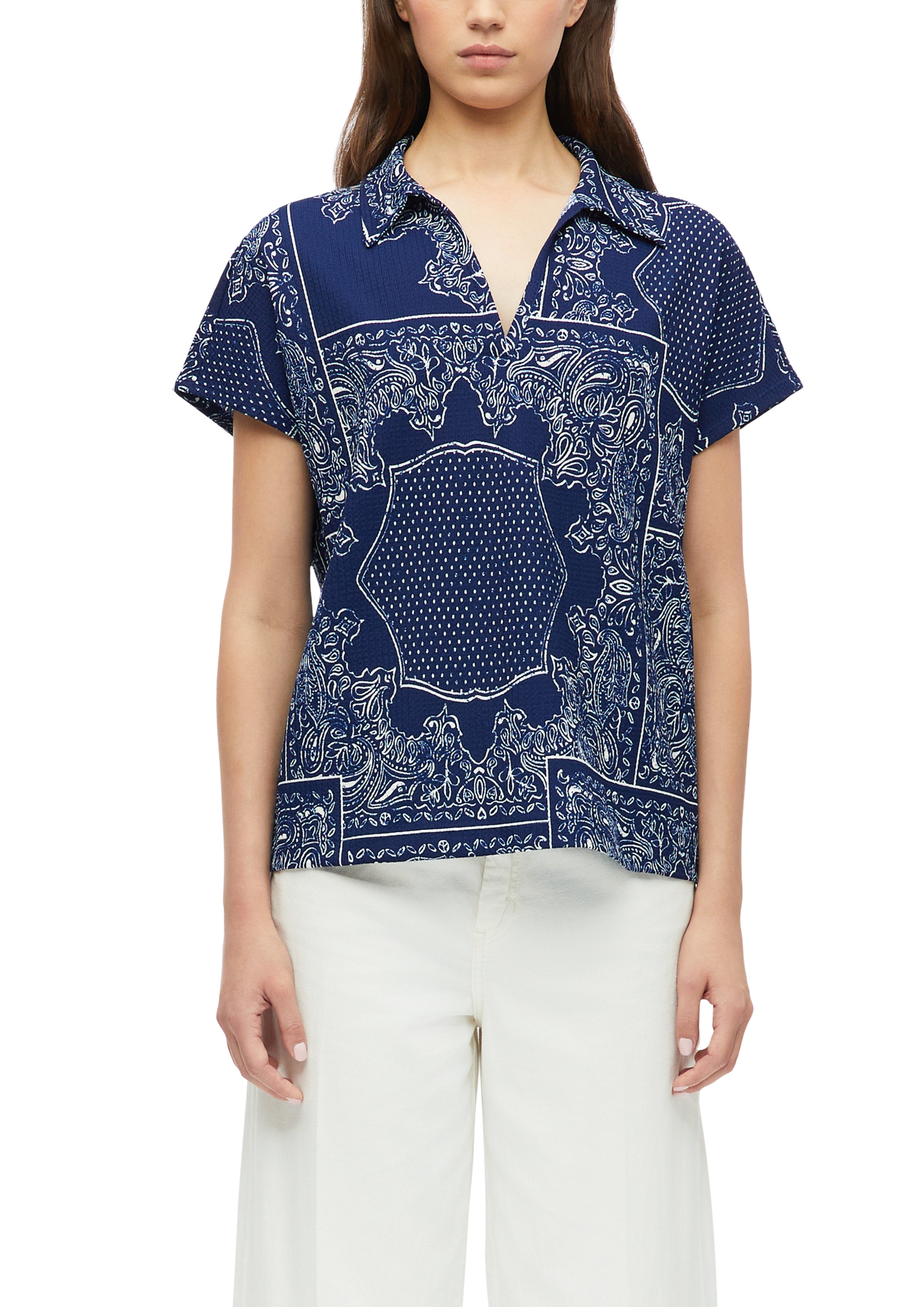 S. Oliver red Damen T-Shirts Blue