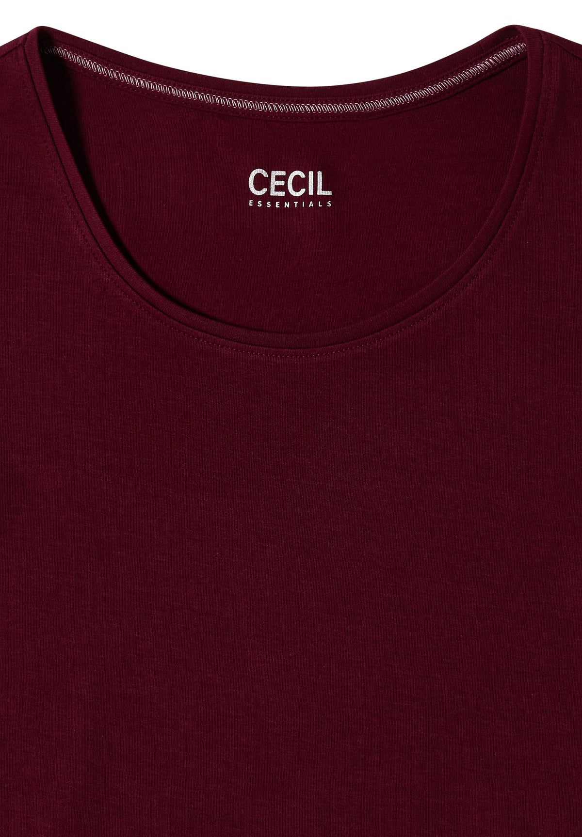 Cecil Damen T-Shirts  Red Wine
