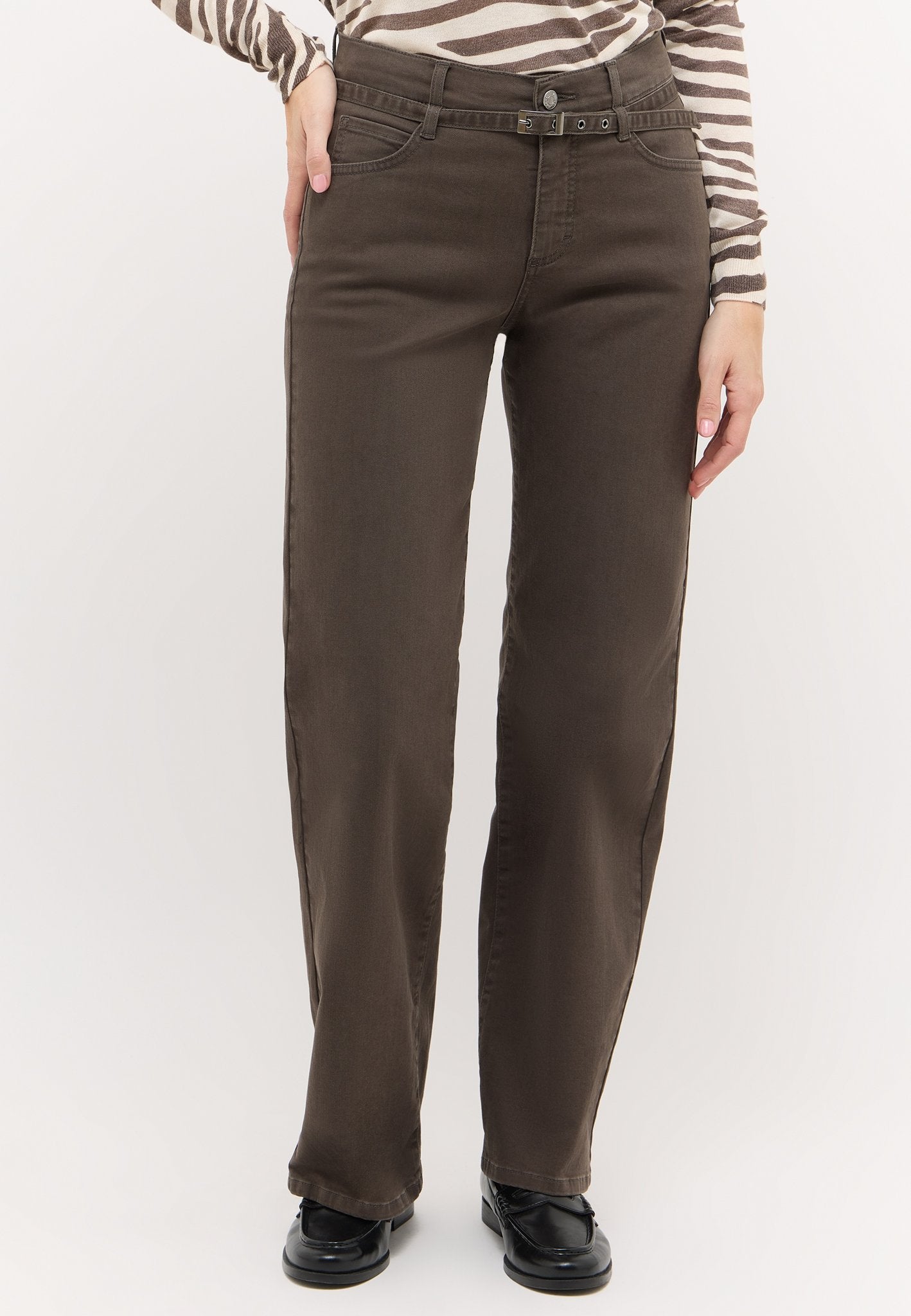 Angels Damen Jeans  Chocolate