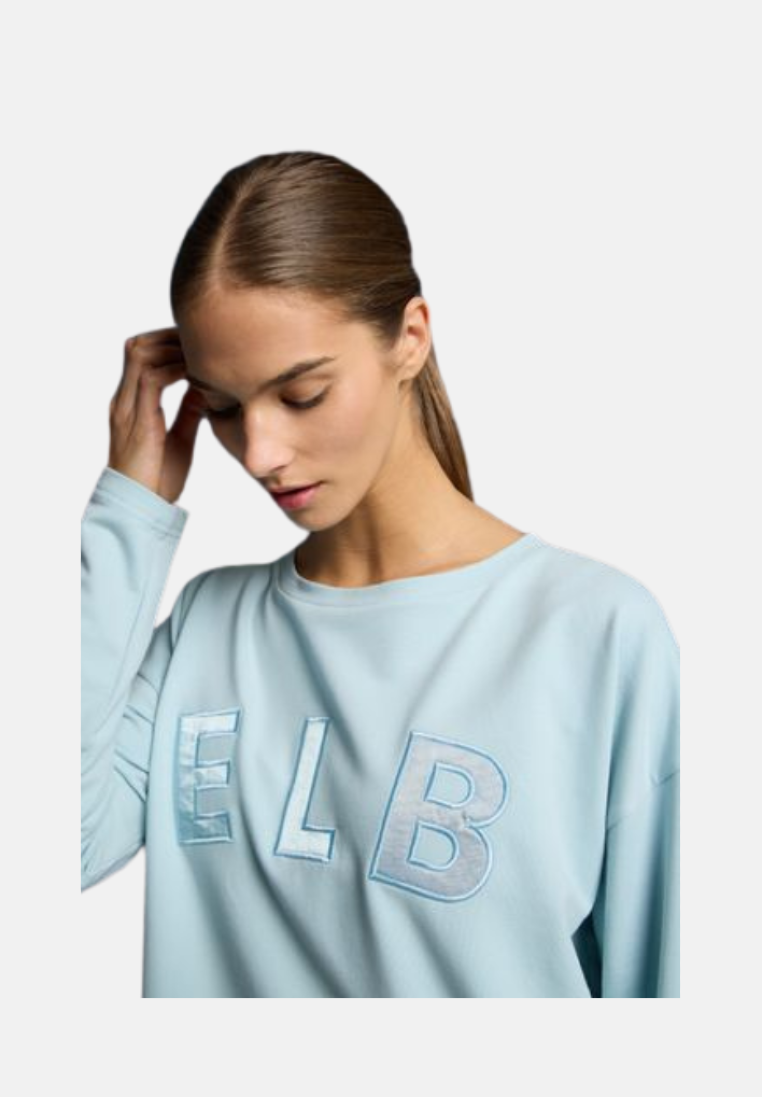 Elbsand Damen Sweatshirts  Blue Fog